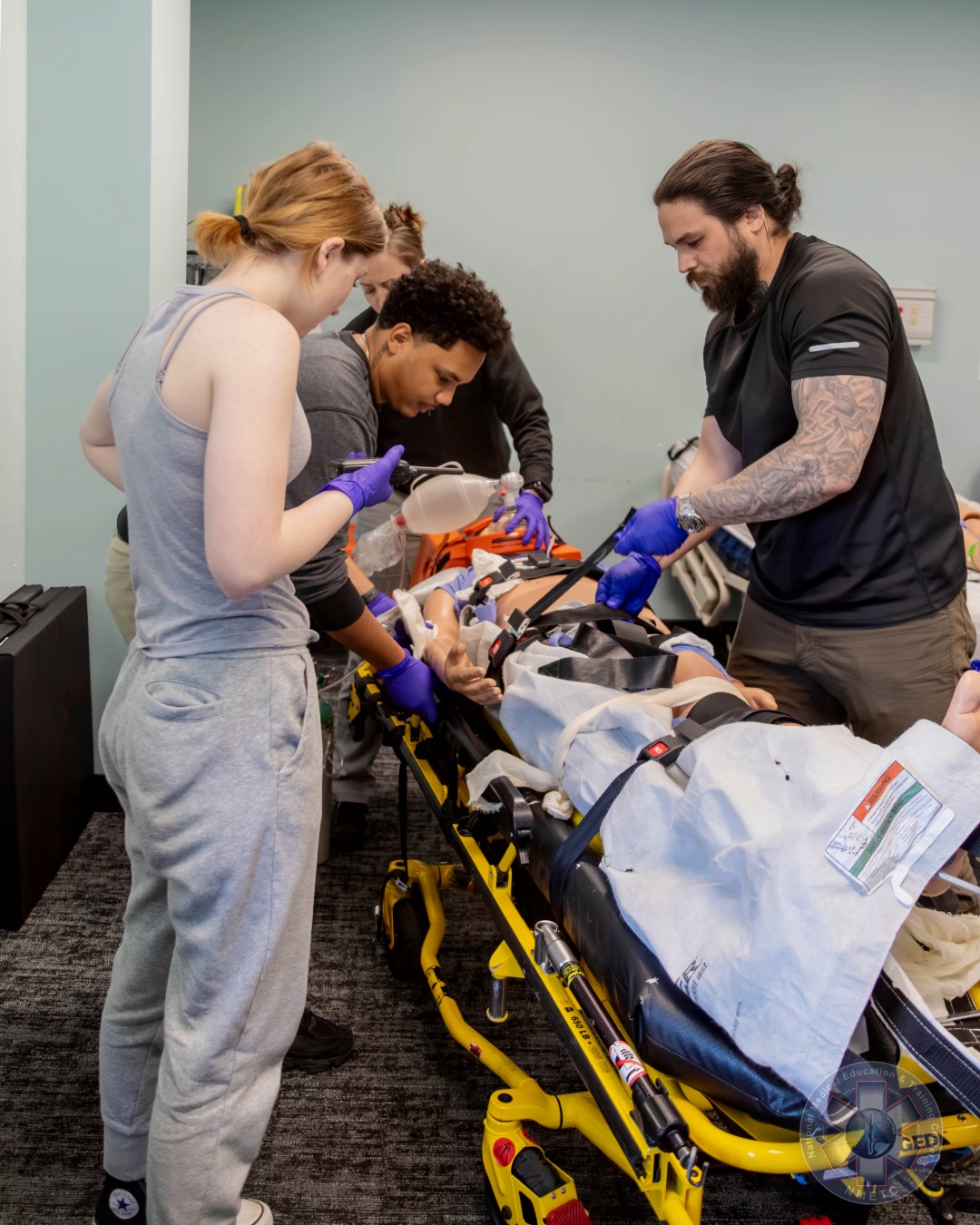 Training for the moments that matter most. Scenario-based lab work helps develop the critical thinking and rapid coordination under pressure that turn NMETC students into confident first responders from day one in the field.
#NMETC #EMS #EMSSchool