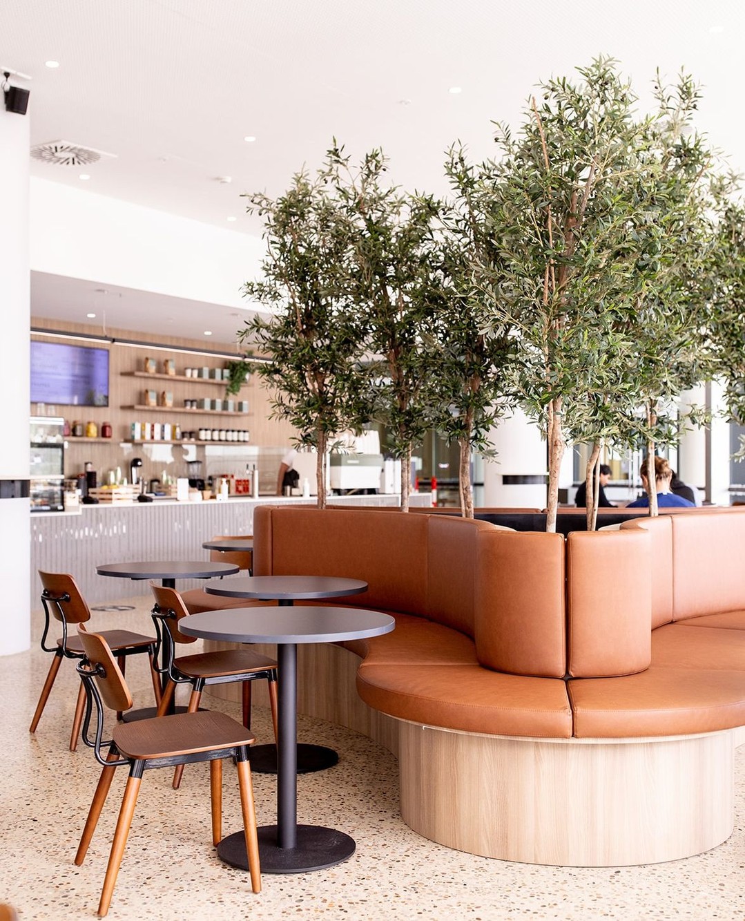 Work smarter, not harder with breakfast, lunch, fresh sushi, coffee and snacks available here all day.