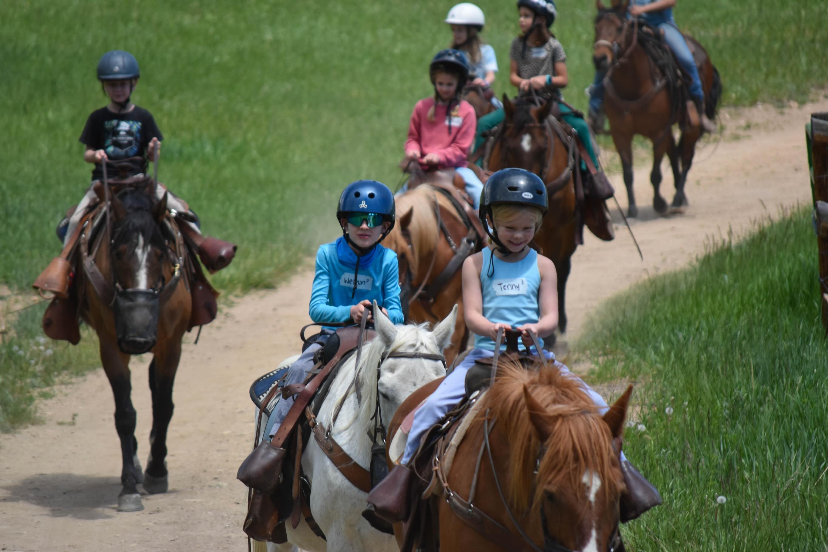 Riding into Week 2. 🐴🏔️🌸