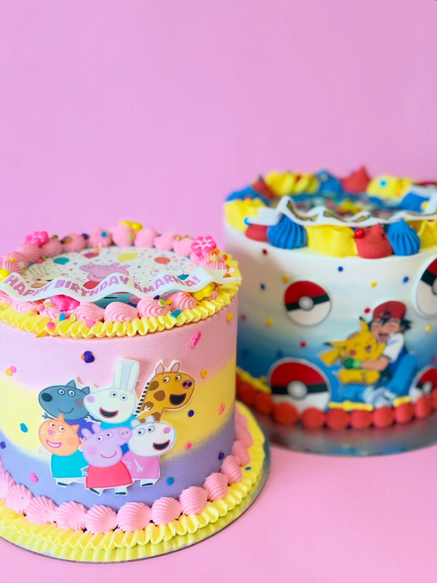 All cakes get eaten. The best ones get photographed first. 📸🎂
Pre-order your own Character Cake (link in bio)✨
#CharacterCake #PeppaPIgCake #PokémonCake #BirthdayCake #CakeDesign #MississaugaBakery #MississaugaCakes #NutFreeBakery #NutFreeCakes #ButtercreamCake #CakeDecorating #CakeInspiration #CelebrationCake #KidsBirthdayCake #CustomBirthdayCake #SwirlsCupcakes