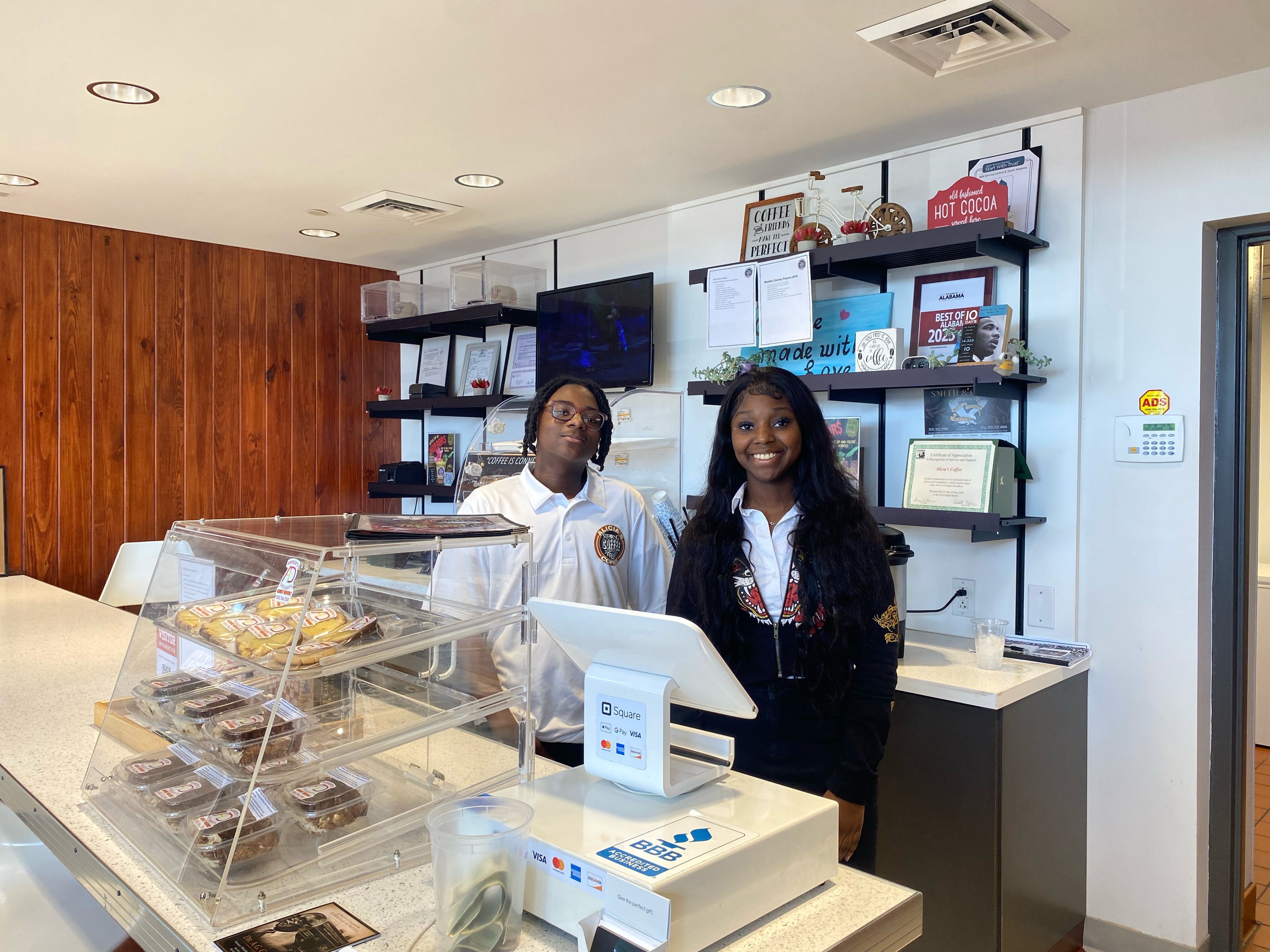 4 high school students and the GM Candace are running the shop three days a week. Nothing but good reports, stop in and say hello!