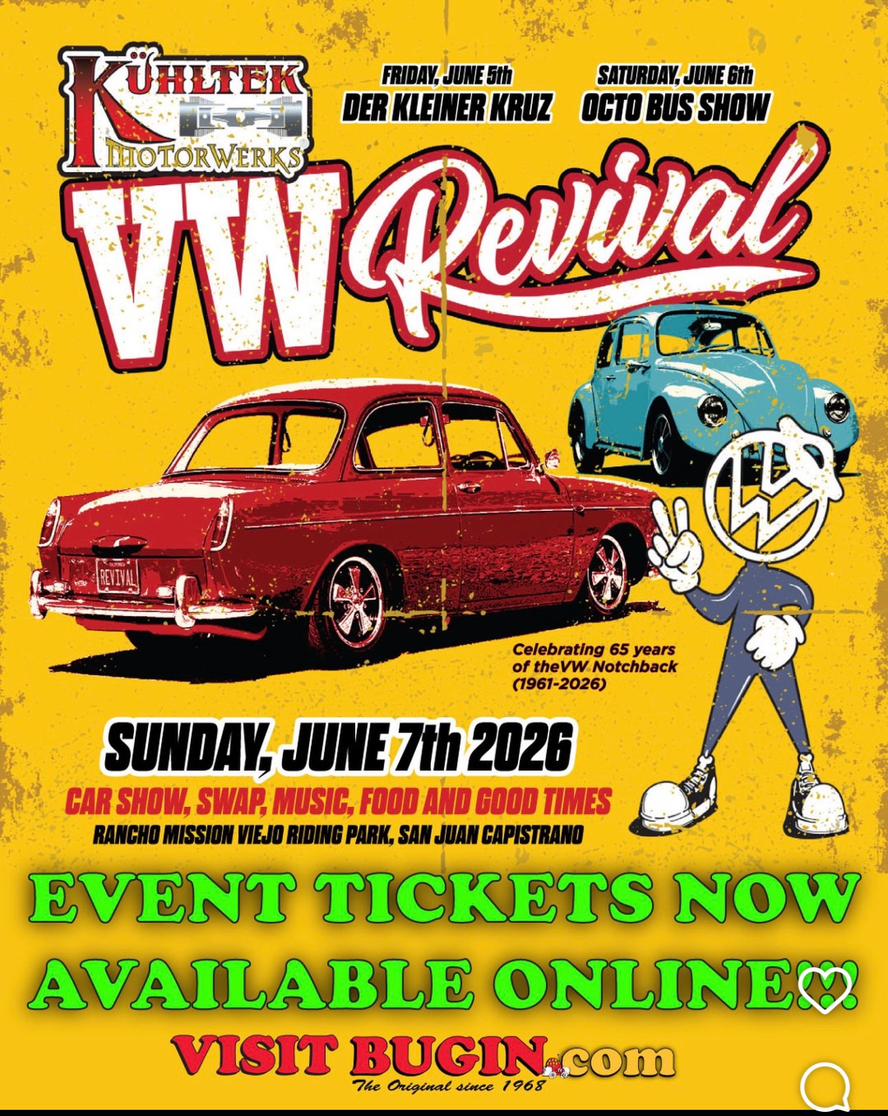 Getting excited for one of the best SoCal events #vwrevival Come support @thesantacause365 to spread some joy with those around us!
