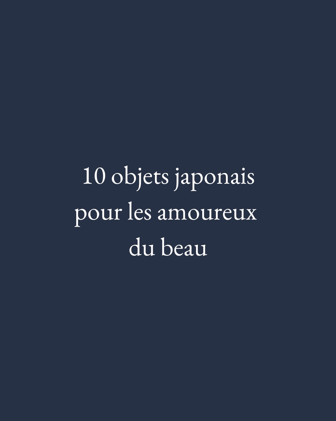 Pour tout ceux qui aiment les beaux objets, les gestes précis et les essentiels bien fabriqués…
Nous avons réuni 10 soins et accessoires japonais à offrir ou à garder pour soi :
un coupe-ongles artisanal fabriqué à Niigata, un set de voyage élégant, un savon au riz fermenté qui peut aussi accompagner le rasage, une serviette moelleuse d’Imabari, des encens raffiné, un rouleau de massage…
Des cadeaux élégants, utiles et durables, pensés pour embellir les gestes du quotidien sans jamais en faire trop.
Une sélection de beaux cadeaux à découvrir, que l’on choisit pour leur beauté, leur utilité, et le plaisir qu’ils apportent chaque jour.
À découvrir sur bijo.paris