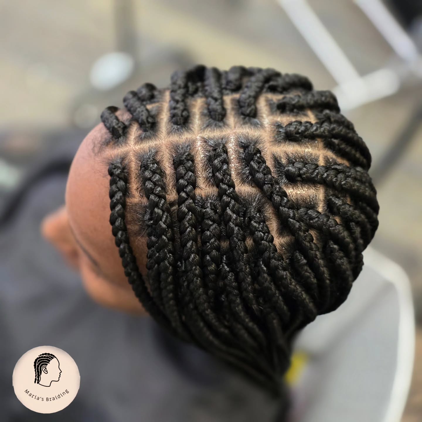 A natural color will never fail to serve.
#braids #styles #hair