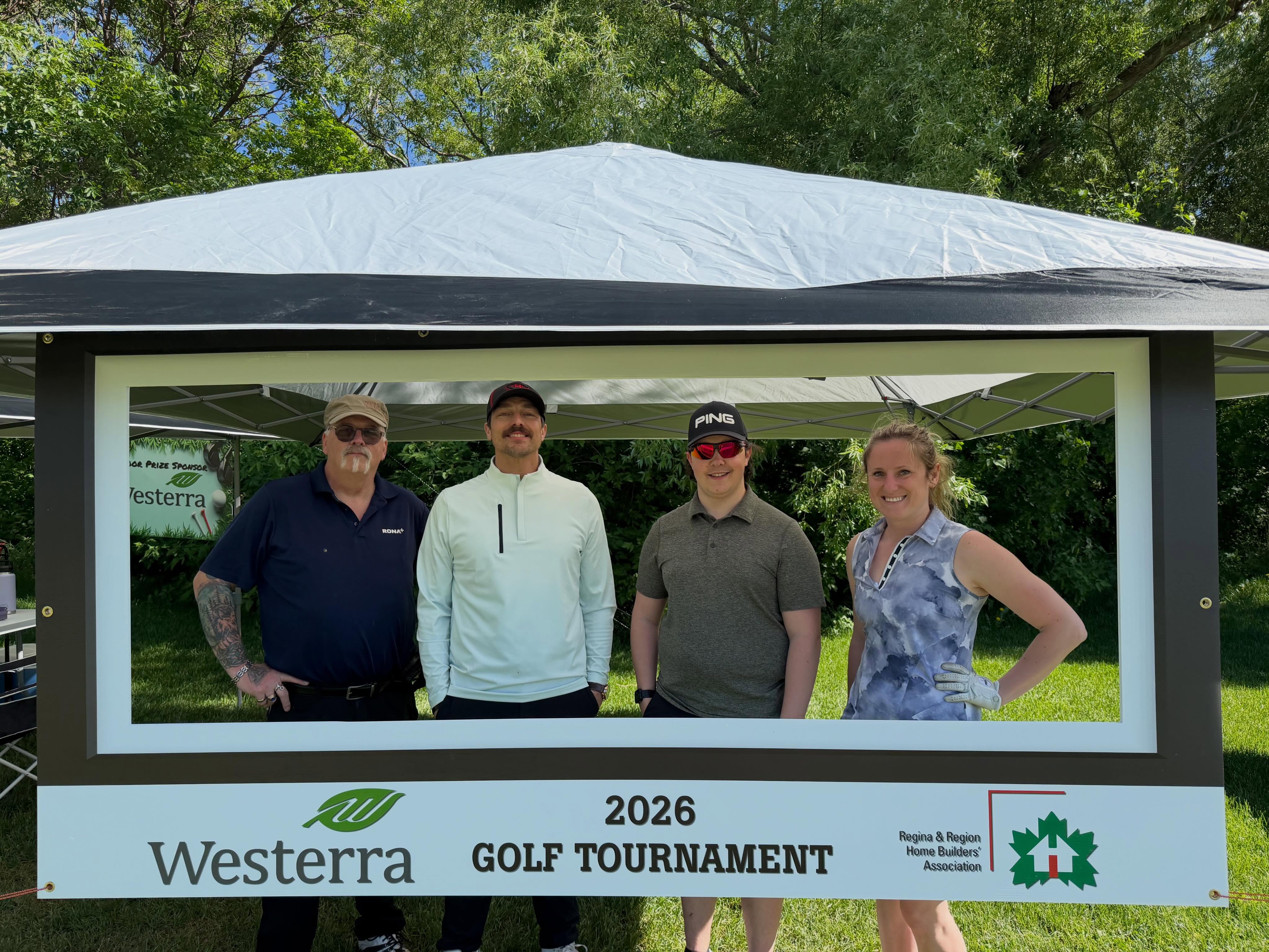 It was a great day at the @reginaregionhba Golf Tournament at the @royalreginagc ! Great connections and a few good shots, too!