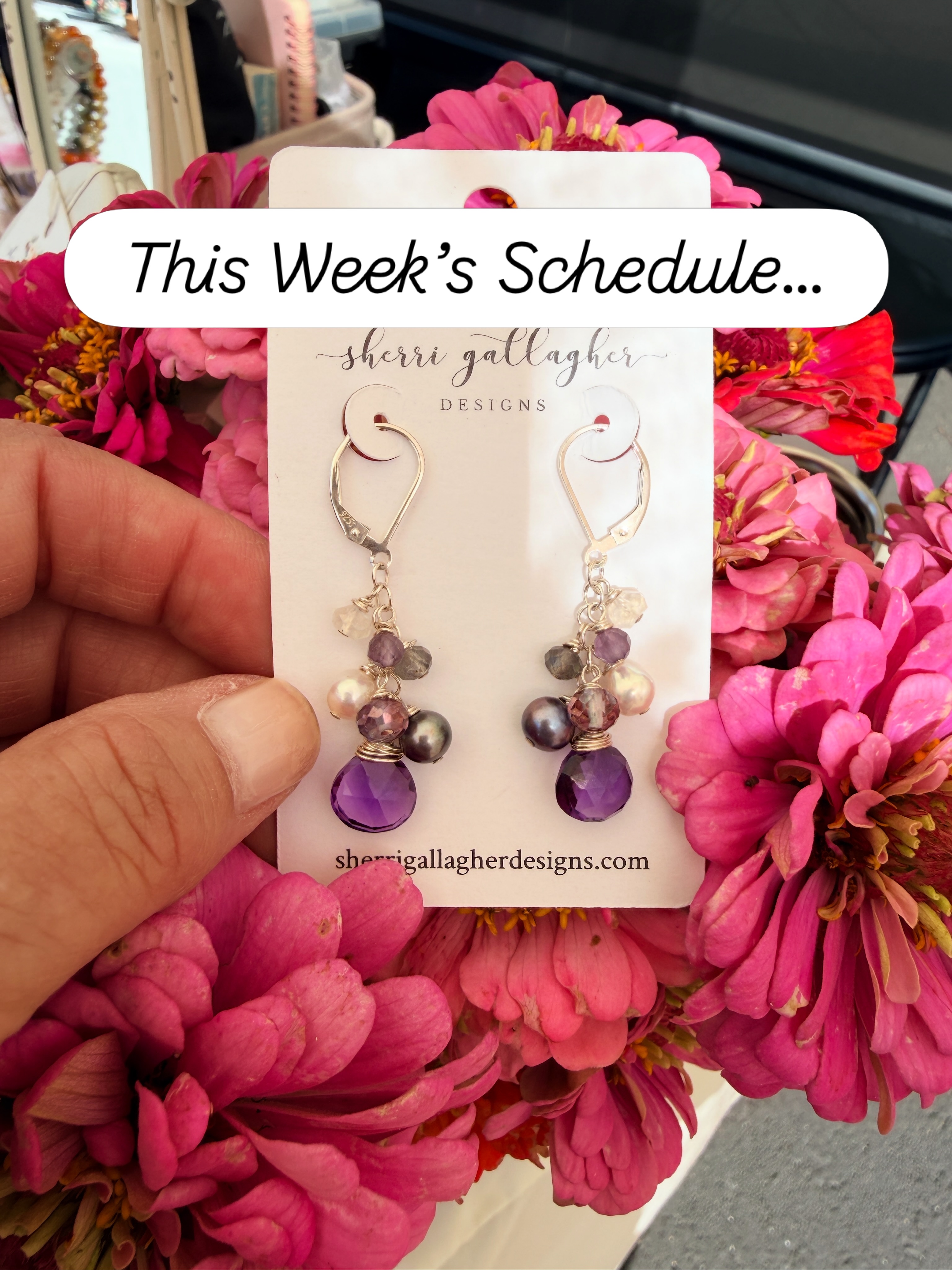 Can’t wait to see you at the farmers’ market this week! Here’s where you can find me.
Tuesday June 16 🌻 @napafarmersmkt
Friday June 19 🐝 @st.helenafarmersmarket
Saturday June 20 🫐 @napafarmersmkt
Please let me know if there is any special jewelry pretty you’d like me to bring!
The Napa Farmers’ Market is held Tuesdays and Saturdays between 8am and noon at the corner of First & Soscol
The St. Helena Farmers’ Market is held between 7:3am and noon at Crane Park
#handmadejewelry #napavalley #winecountry #happiness