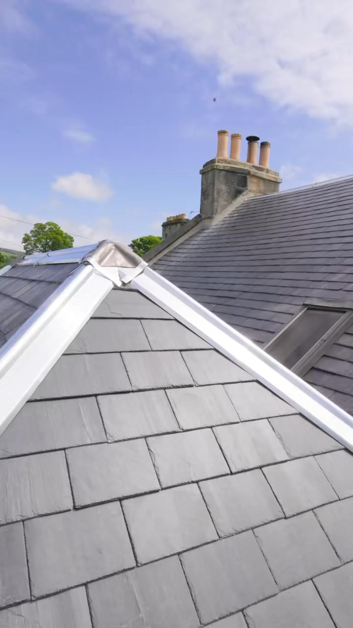 Job completion of roof re slate in Fife 🔨