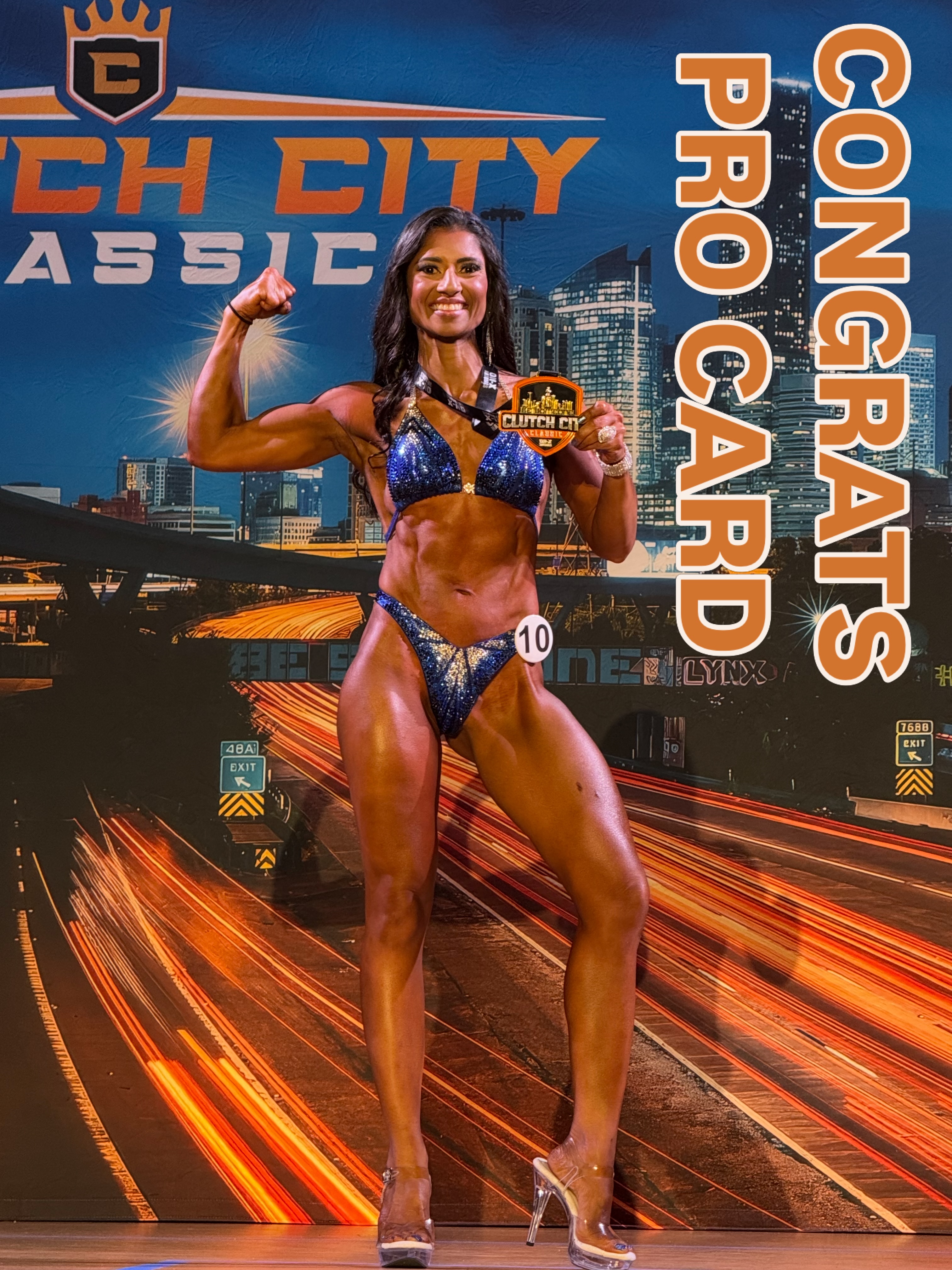 CONGRATS TO OUR VERY OWN AMNA @lil.lee.40 ON HER NEW NATURAL PRO CARD
@jon__guzman
@onx_naturals
@clutchcityclassic
x1 PRO CARD
x6 ๐ฅ๐ฅ๐ฅ๐ฅ๐ฅ๐ฅ
x2 ๐ฅ๐ฅ
Thank you to everyone who supported her. Yall made it special!
#spacecitygym #onx #clutchcityclassic #nattybodybuilding