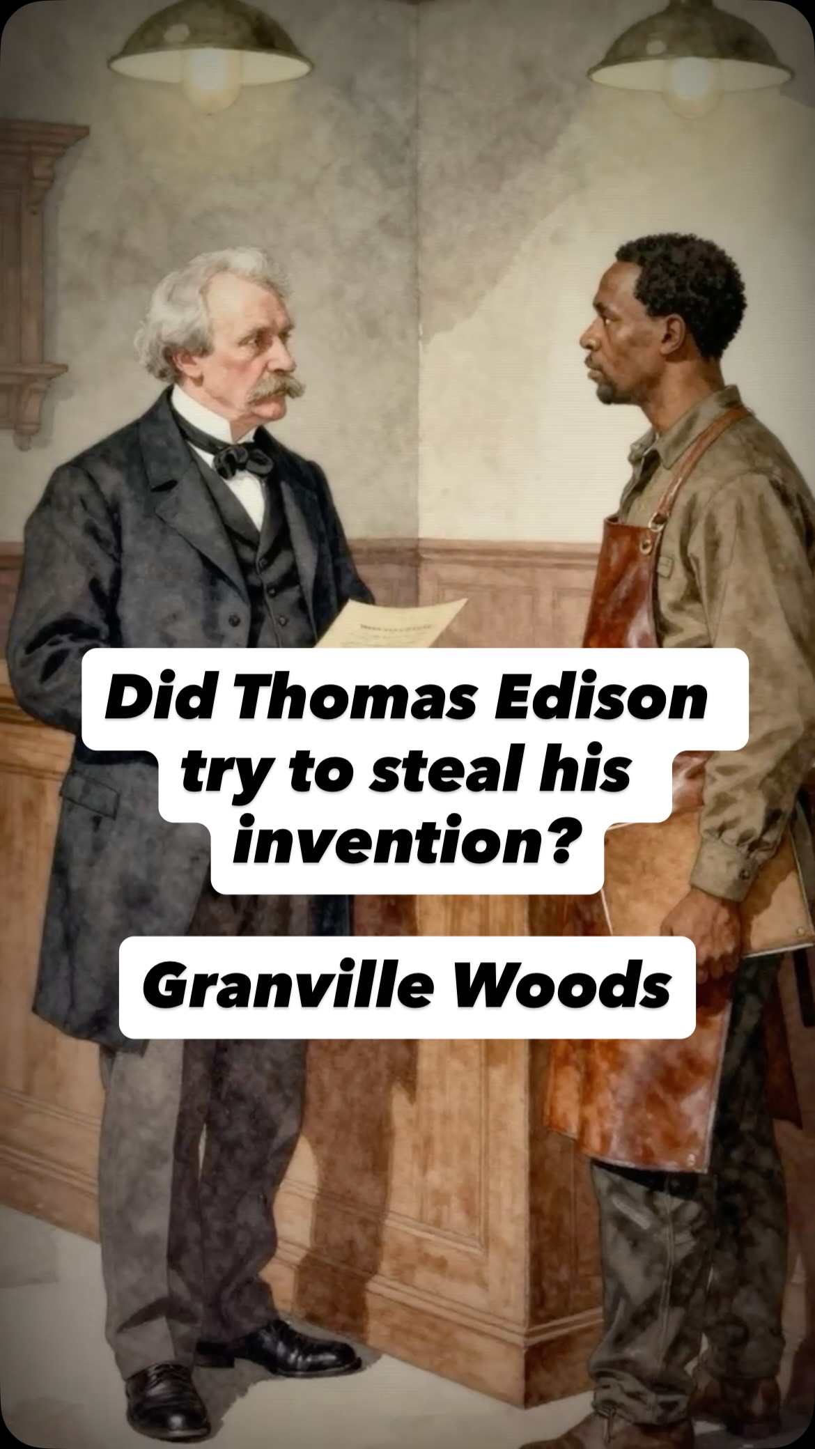 African Americans Who Made America Great #blackhistory #granvillewoods #train #blackexcellence #education