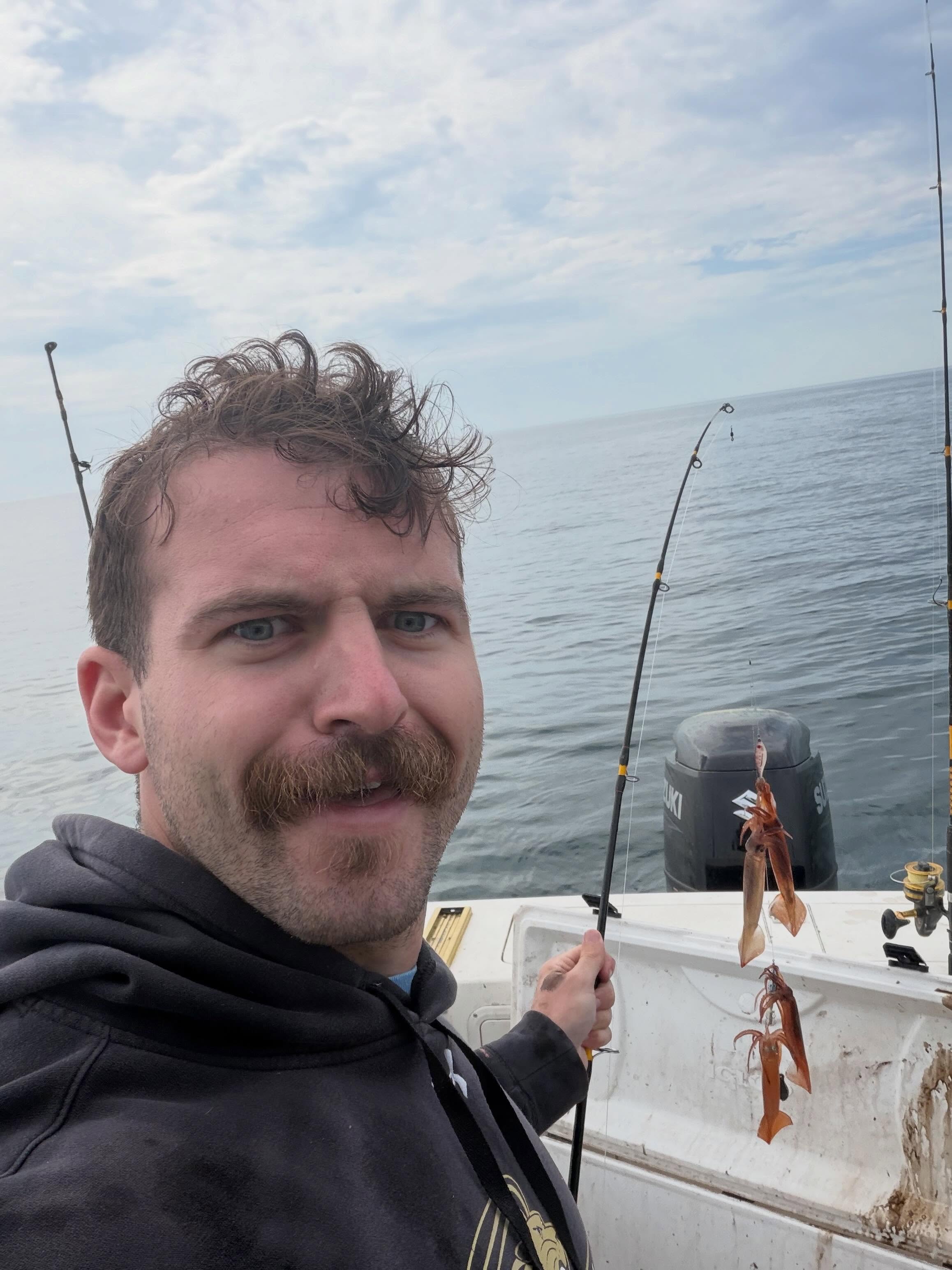 When God gives you a squid, you catch said squid #stayhard