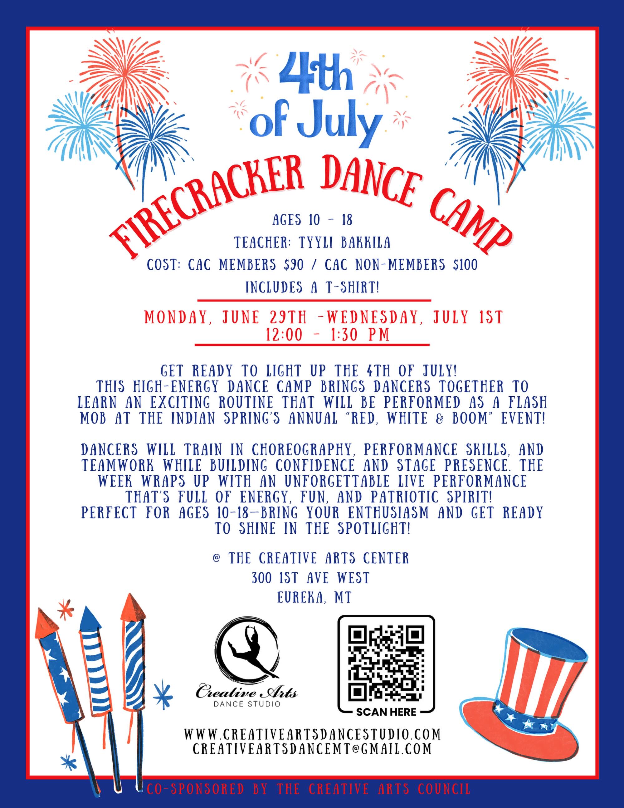 Join us for an unforgettable week of dancing, fun, & friendship! The excitement wraps up with a special surprise performance on the 4th of July! 🇺🇸✨
Spots are filling fast, so register now before space runs out!
#cadslife #dancecamp #cadssummer2026 #babyyoureafirework💥 #redwhiteandboom