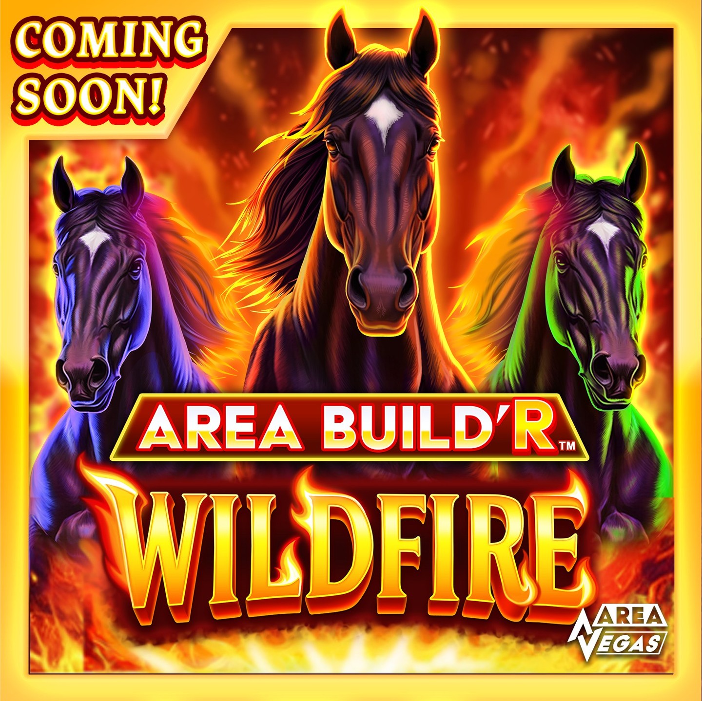 The Area BuildāR⢠series continues to evolve⦠and the next chapter is almost here. š„
Say hello to Area BuildāR⢠Wildfire, arriving July 8, where fiery stallions and elemental forces help shape powerful in-game builds across a molten frontier.
šš¼Check the link in our bio to explore more at areavegasgames.com
š 18+ | BeGambleAware.org