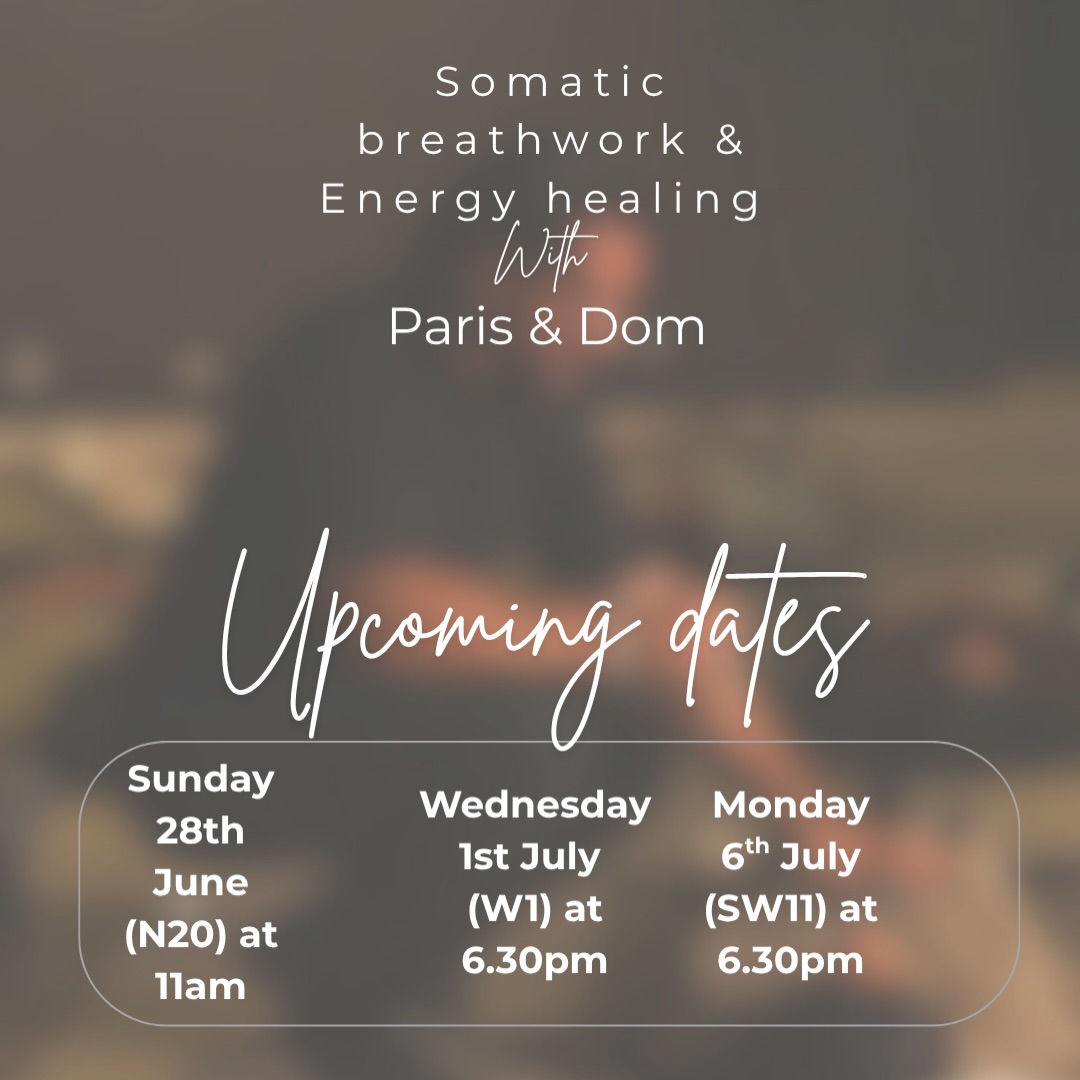 Upcoming dates for our powerful breathwork & Energy healing. Sunday is the recharge brunch & you will need a Mat. Wednesday we are at Aspire in Oxford street perfect for after work & on the 1st Monday of the month we are at Remedi London the perfect cocoon space.
Use the Linktree 🔗 to reserve your spot.
#breathworkhealing #reiki #connection