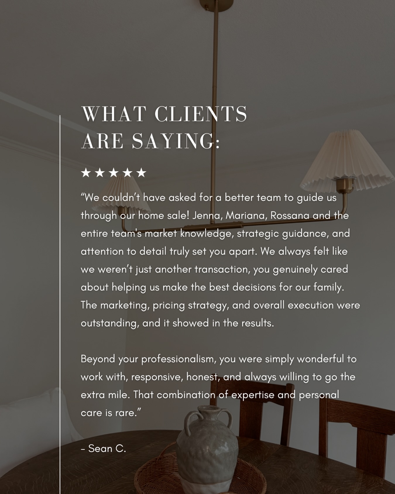 Grateful is an understatement. š¤
And while our names may be listed individually, none of it happens alone. Weāre incredibly thankful for a team that works together, supports one another, and shows up every day for our clients.
Thank you for trusting us with such an important chapter. āØ