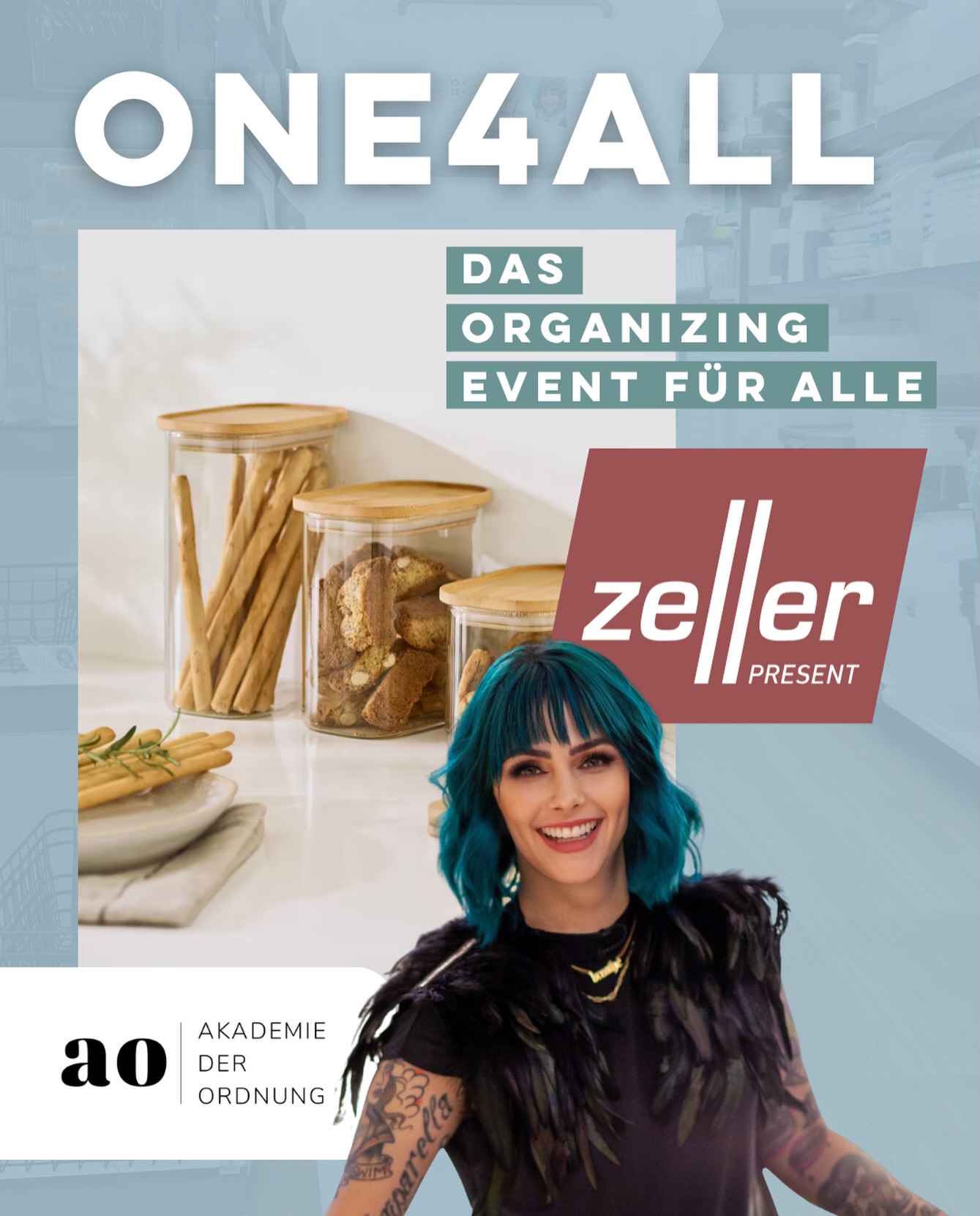 Ein Event wird erst dann wirklich besonders, wenn die richtigen Menschen und Partner zusammenkommen. 💛
Für unser ONE 4 ALL – Das Organizing Event für alle im September freuen wir uns sehr, einen weiteren starken Sponsor an unserer Seite zu haben:
👉 Zeller Present @zellerpresent
Wer steckt hinter Zeller?
Zeller Present ist ein Familienunternehmen aus Wörth am Main, das 1983 von Margarete und Reinhold Zeller gegründet wurde. Was damals mit Geschenkartikeln und praktischen Küchenhelfern begann, ist heute eine vielseitige Produktwelt für Küche, Haushalt, Wohnen, Bad, Office und Kinderzimmer.
Seit 2020 wird die Geschichte des Unternehmens von der nächsten Generation weitergeführt:
von Sebastian Männche und Marleen Männche-Zeller.
Was Zeller besonders macht:
✨ praktische Produkte für den Alltag
✨ schöne Lösungen für Küche, Haushalt und Zuhause
✨ Ordnungshelfer, die Funktion und Design verbinden
✨ ein Familienunternehmen mit über 40 Jahren Erfahrung
✨ Produkte, die Teil des eigenen Zuhauses werden
Genau diese Verbindung lieben wir auch im Professional Home Organizing 💛
Mit Zeller Present haben wir einen Partner an unserer Seite, der genau diesen Blick auf Zuhause, Alltag und praktische Schönheit unterstützt.
Das ONE 4 ALL Event am 26.09. in Leipzig rückt immer näher und wir freuen uns riesig, diesen Weg gemeinsam mit so starken Partnern zu gehen.
👉 Bleib dran für weitere Sponsoren rund um das Event!
Verrate uns noch:
Kennst du Zeller Present schon aus deinem eigenen Zuhause?