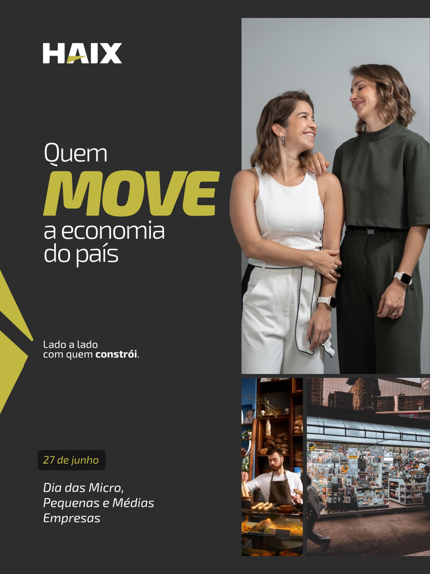 Elas representam a maior parte dos negócios do Brasil e são responsáveis por grande parte dos empregos e da riqueza gerada no país, segundo o SEBRAE.
Mais do que números, as micro, pequenas e médias empresas são pessoas que acordam todo dia pra fazer acontecer — gerando trabalho, inovação e desenvolvimento onde estão.
Hoje é o dia delas. E a HAIX faz parte dessa história, lado a lado com quem constrói.
#diadasMPME #microempresa #pequenasempresas #haixrental #empreendedorismo