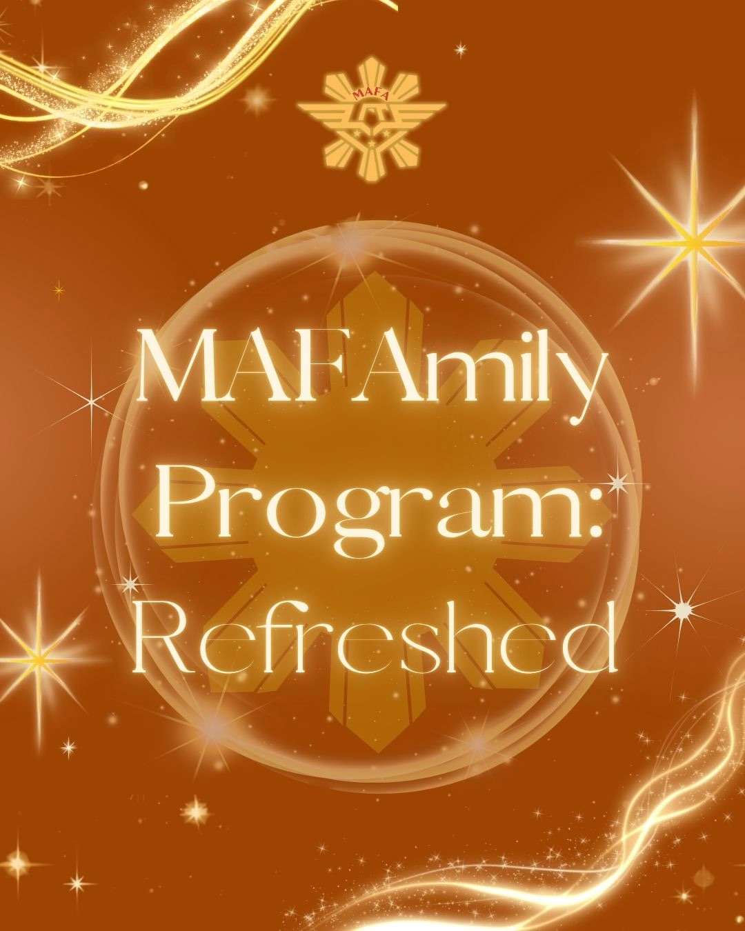 The MAFAmily Program is getting a fresh new look while staying true to our mission of building connections across the MAFASphere! With new programming such as:
🎨 Yearly themes and activities
🏆 Engagement through events and points
📸 More opportunities to connect throughout the year
Swipe to learn more‼️
🔗 Interested in being a MAFAmily head by leading a fam and planning activities? Sign up through our Linktree or scan the QR code on the final slide!