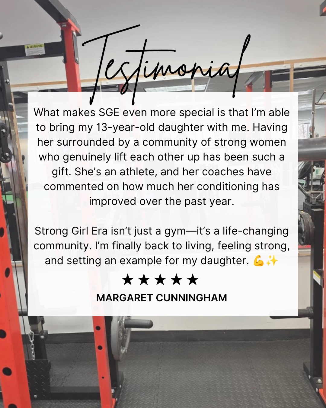 When we say Strong Girl Era is more than a gym, this is exactly what we mean. ✨
It’s moms showing their daughters what strength looks like.
It’s women finding confidence again.
It’s friendships being built.
It’s having a community that lifts you up when life feels heavy.
We’re so grateful to be a small part of stories like Marg and her daughter 🤍
#StrongGirlEra #StrongerTogether #WomenSupportingWomen #FitnessCommunity