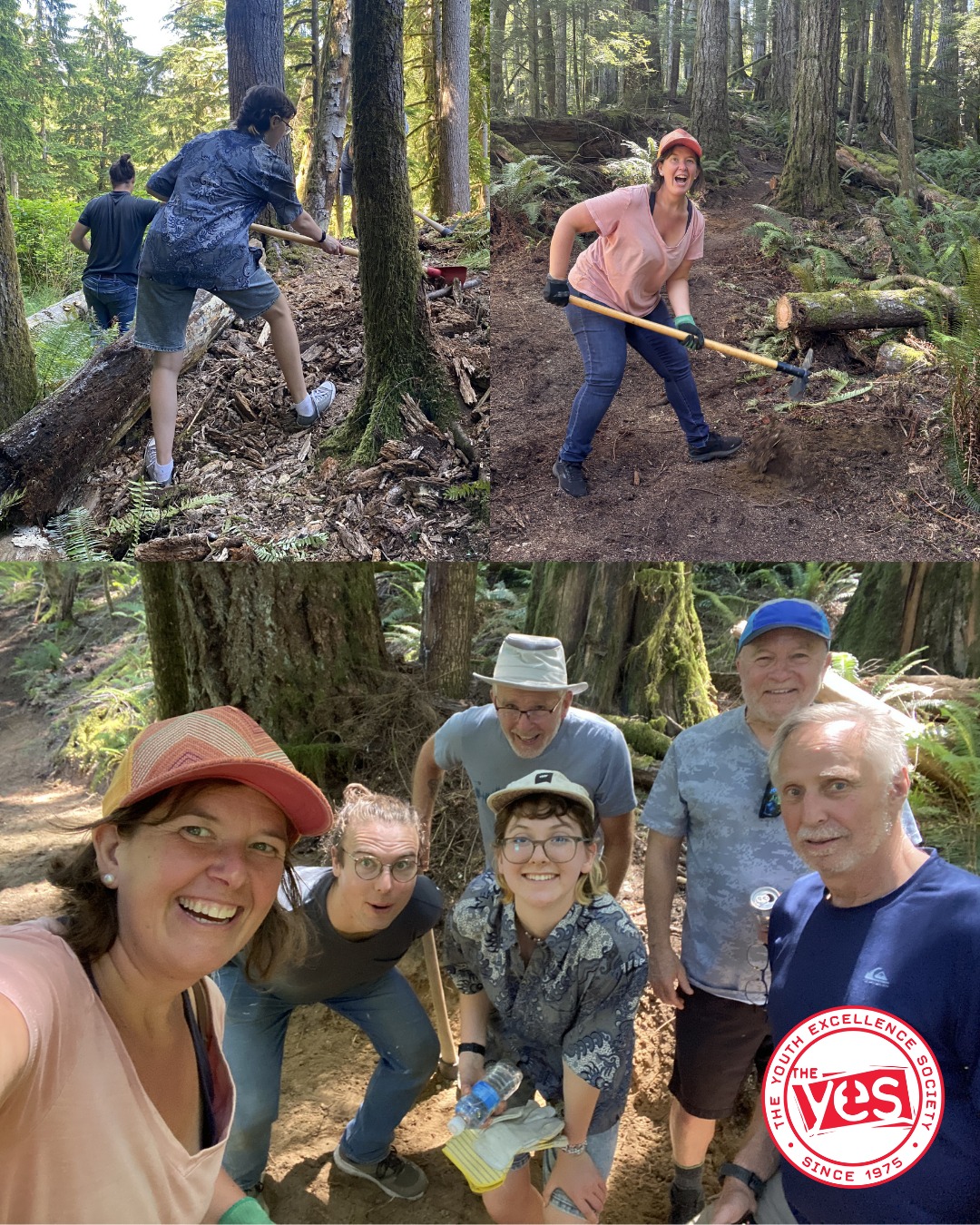 We had a small team of volunteers join the Cowichan Trail Blazers this past Saturday to do some work on the trail! The focus of the day was "Benching" which had volunteers carving into the dirt bank and pulling dirt down to widen the trail surface and then raking the surface smooth.
You can still sign up to help out on June 27th, and donate towards the project at the link in our bio or www.theyes.ca!
#BCTrails #TrailRestoration #OutdoorEducation #BCTrailsDay #SummerCamp