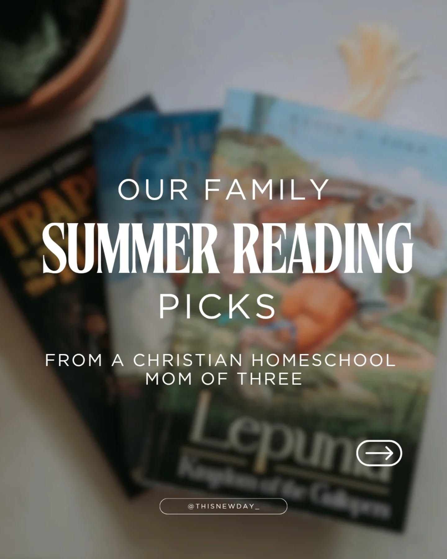☀️ Summer reading is my favorite!
The kids always enjoy being a part of our local library's summer reading program and we are also continuing our goal of reading through our bookshelves.
👋🏽 What are you reading this summer?
☀️ Do you do any summer reading programs?
For more book suggestions, check out my #livingbooklegacy friend's posts:
@thisnewday_
@moraviapress
@playinghomeschool
@brittsbookbin
@juiceboxhomeschool
@thesewildknights
@letthemlovelearning
@letthemlovelearning
@treasuredhourbooks
.
.
#summerreading #summerbooks #readalouds
Homeschool family| homeschool mom | chapter books | early readers | chapter book list | chapter books for kids | books for summer | book club | read alouds |