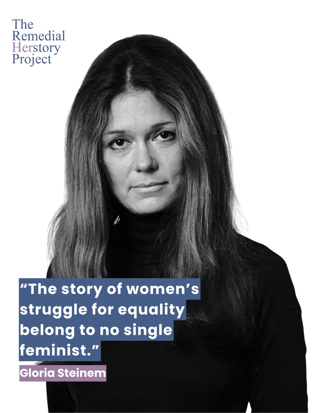 Gloria Steinem has been a leading voice in the womens movement for decades, showing us all the power of organizing and speaking truth to power.
#womenshistory #gloriasteinmen