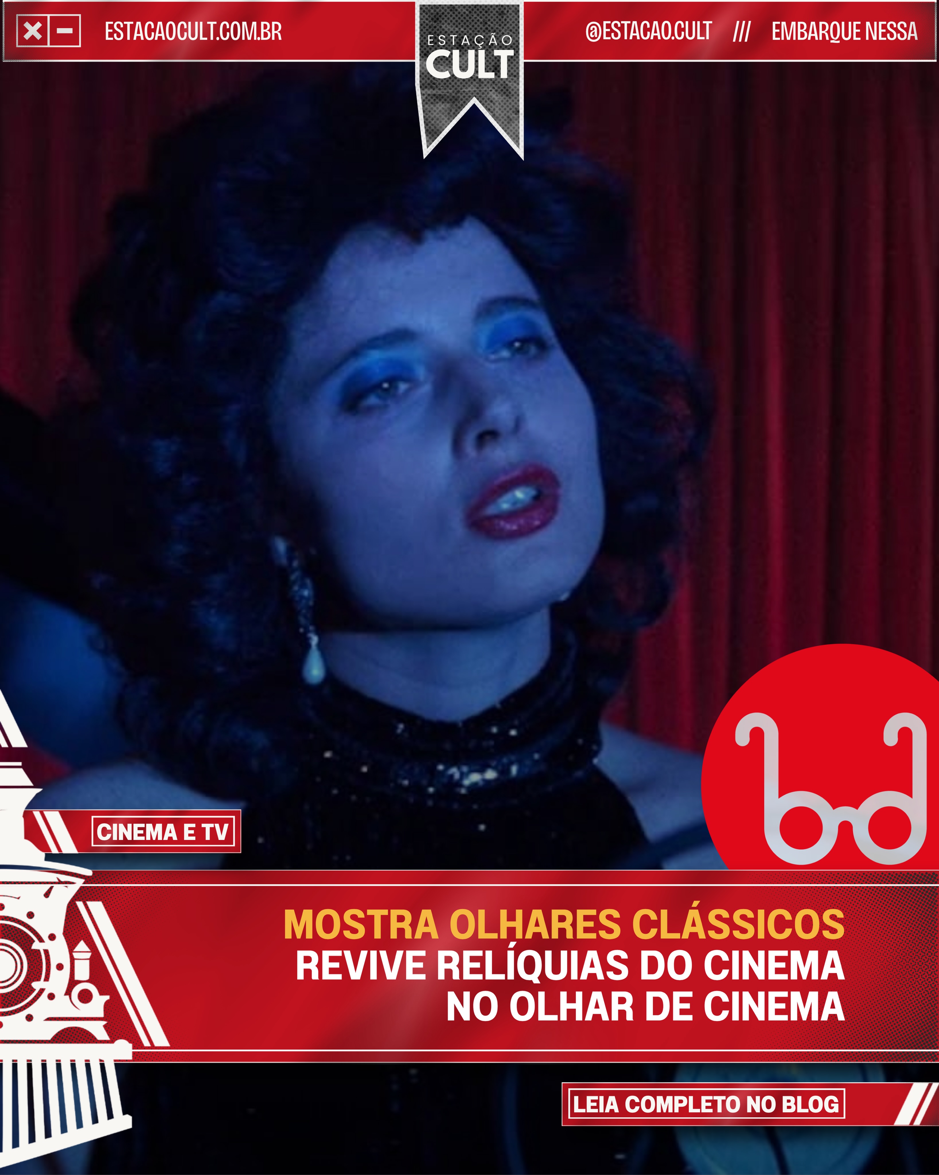 Clássicos, raridades e filmes restaurados voltam à tela grande em Curitiba. 🎞️✨
A Mostra Olhares Clássicos, dentro do 15º Olhar de Cinema – Festival Internacional de Curitiba, reúne 10 obras que atravessam diferentes épocas, países e formas de pensar o cinema.
A seleção passa por “Veludo Azul”, de David Lynch, mergulho inquietante no lado sombrio dos subúrbios americanos; “Corações Desertos”, marco do cinema lésbico dirigido por Donna Deitch; e “Hollywood Studios”, raridade paranaense de Arthur Rogge filmada nos Estados Unidos no fim dos anos 1920. 🎥
A programação também destaca obras políticas, animação pioneira, cinema experimental e produções restauradas que ajudam a entender como a sétima arte registra desejos, conflitos, memórias e rupturas sociais.
Qual clássico você escolheria para ver na tela grande?
Siga o Estação Cult para acompanhar estreias, festivais e a agenda cultural de Curitiba. Leia a matéria completa no blog Estação Cult.
#estacaocult #mostraolharesclassicos #olhardecinema #cinepasseio #cinemaemcuritiba
