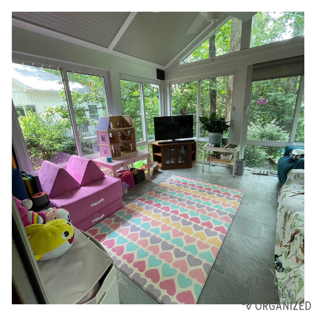 ☀️🧸 Play, learn, and tidy up with ease! 🧸☀️
This sunroom playroom transformation wasn't just about creating a beautiful space—it was about creating simple systems that kids can actually use! By grouping similar toys together, creating clear zones, and making items accessible, cleanup becomes less of a battle and more of a habit.
The best organizing systems aren't the most complicated—they're the ones that work for the whole family. When children can easily find what they need and know where it belongs, independence and confidence grow right alongside organization. ✨
What is the hardest area for your kids to keep organized?
#KidsPlayroom #PlayroomOrganization #KidsOrganization #HomeOrganization #ProfessionalOrganizer #OrganizedHome #PlayroomGoals #ToyOrganization #FamilyOrganization #KidsRoomIdeas #OrganizingForKids #FunctionalSpaces #OrganizingTips #DeclutterKidsRoom #OrganizedLiving #SunroomStyle #ToyStorage #SimpleSystems #EverythingHasAPlace #MomLifeOrganization #TidyHome #HomeInspiration #PlayLearnGrow #VirginiaOrganizer #BeforeAndAfterOrganization #StressFreeHome #KidsCanHelp #OrganizedFamily #IntentionalLiving #HomeOrganizationIdeas