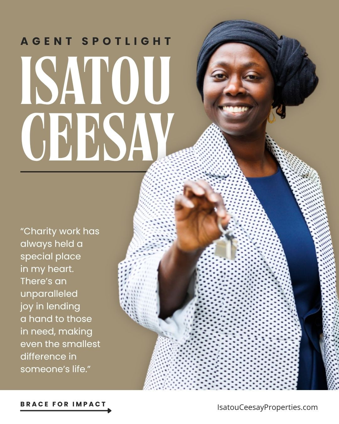 Real estate is just one part of the impact Isatou Ceesay is making. 💛 Through Isatou Properties Welfare Funds, she has helped launch clean water initiatives, scholarship programs, and agricultural support projects in The Gambia, all centered around creating lasting opportunities for communities in need. 🌍✨
Her passion for giving back continues locally through support for Easterseals Washington with every closing. One act of kindness at a time. 🏡
#AgentSpotlight #C21RealEstateCenter #CommunityImpact #RealEstateWithPurpose