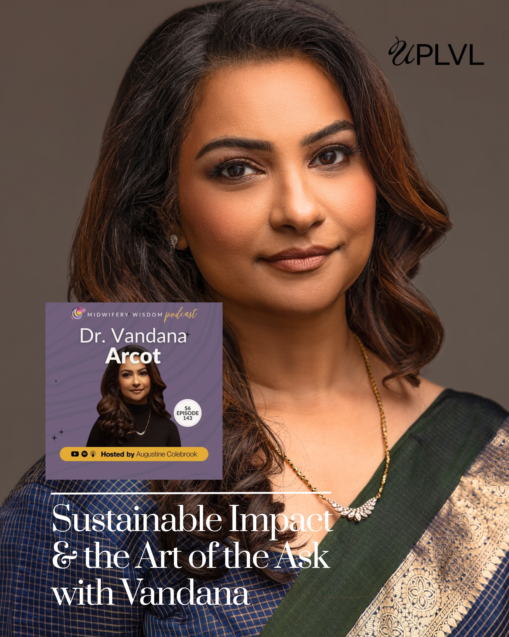 Dr. Vandana Arcot, physician, philanthropist, global public health leader and founder of @kom.selj sat down for an interview on the @midwiferywisdom podcast. 🌎 #UPLVLPRagency
@drvandanaarcot
@uplvlagency_