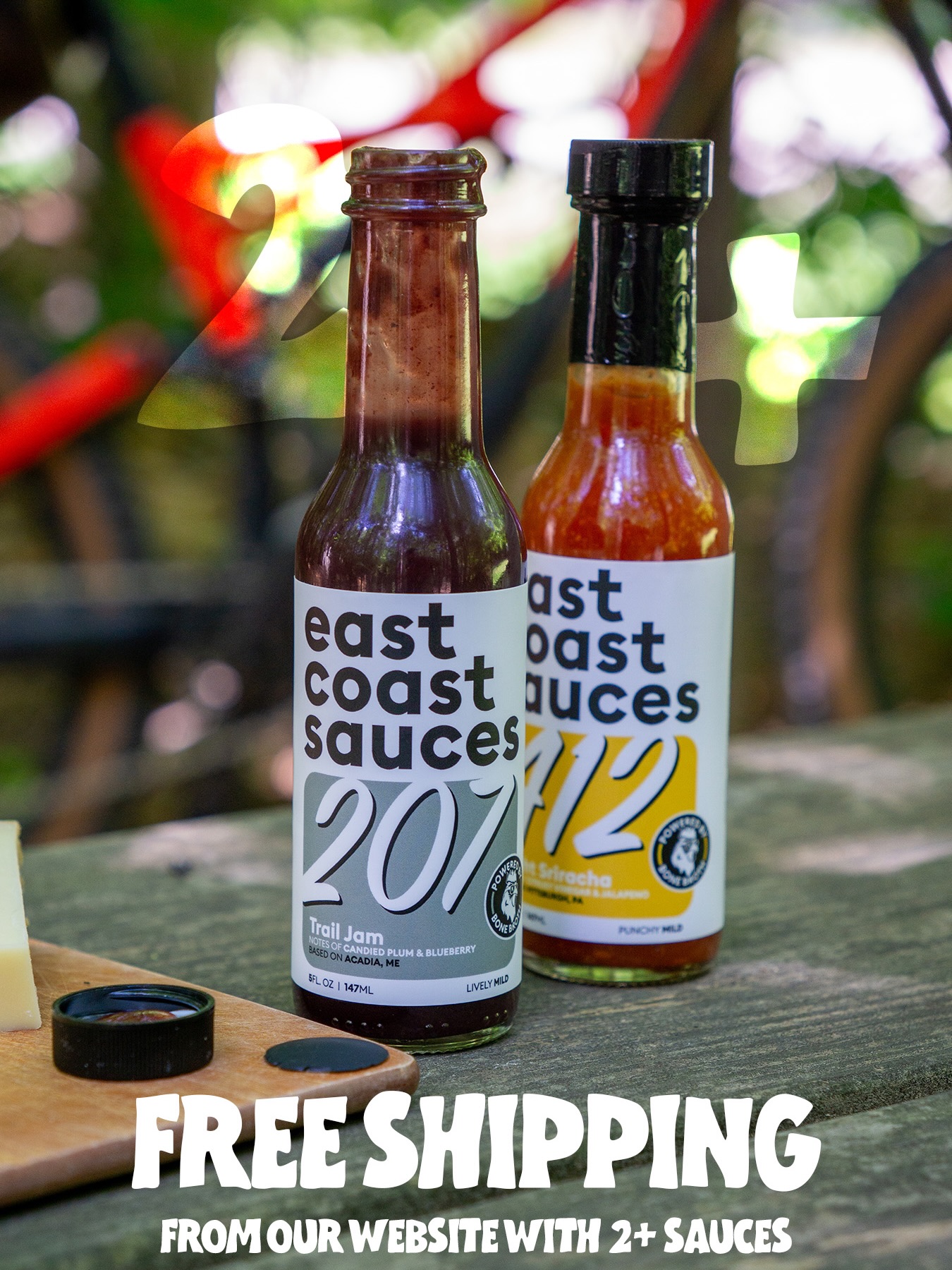 We have worked really hard to offer this to you awesome people! Free shipping on our website as long as you order two sauces! We want to get you sauces and want to make it a bit easier! Go fricken wild! #eastcoastsauces #fueledbysauce