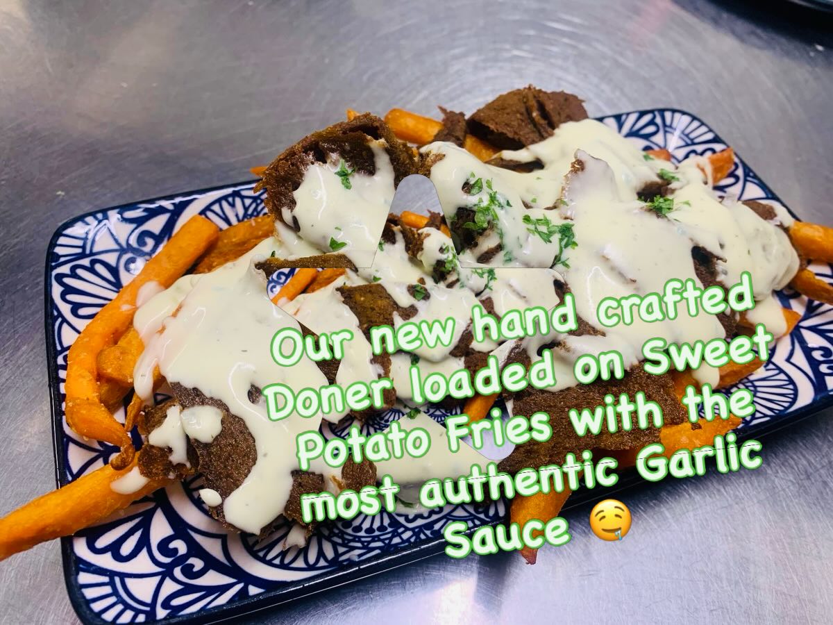 Doner Loaded Fries available from Weds @thetreerooms