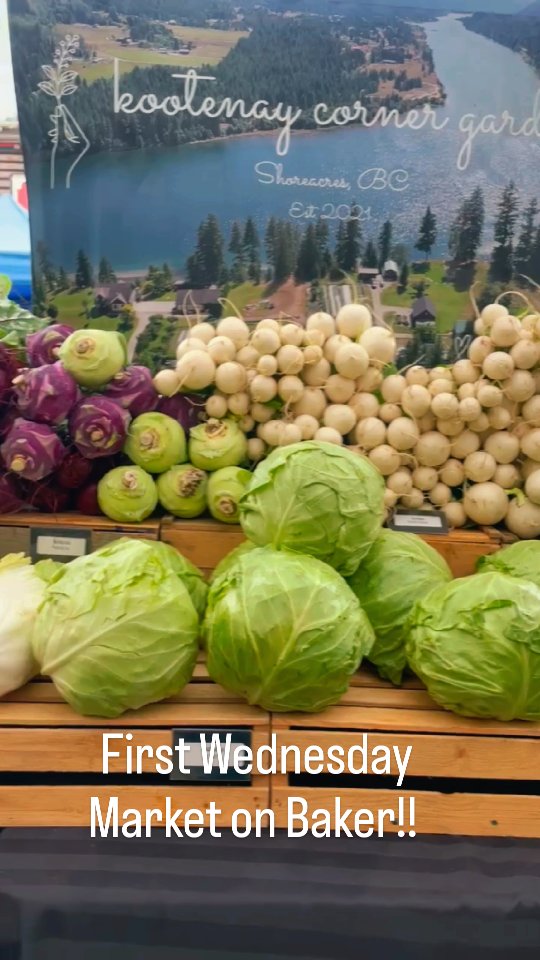 It's an exciting week! Wednesday's on Baker have begun at the @nelson.farmers.market 10am-2pm! See ya soon โ๏ธ๐ Ps. We've got strawberries!
#nelsonfarmersmarket #kootenaycornergardens #wednesday #eatlocal #localfoodmovement