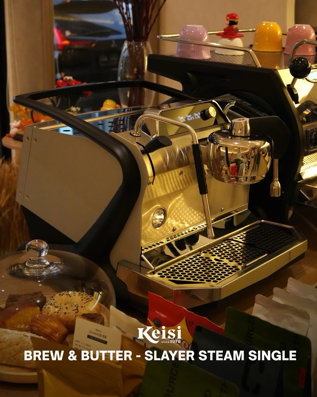Brew & Butter has recently upgraded its coffee bar with the Slayer Steam Single @brewandbutter_
A machine trusted by specialty coffee professionals for its manual flow control, powerful steam performance, and ability to deliver consistent results even during the busiest service hours.
We’re proud to support Brew & Butter with another step forward in their coffee journey.
Because great coffee starts with the right tools behind the bar.