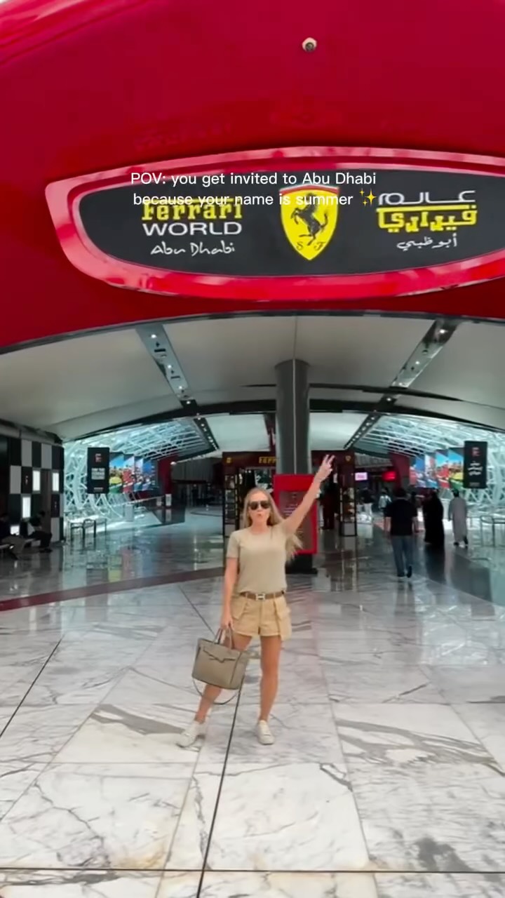 some fun moments and activities we did in #AbuDhabi during this amazing trip 🌴 thankful for my last name Summer that got me this amazing opportunity! @visitabudhabi and check out the 101 things to do there ✔️
•
#visitabudhabi #marbella #travel #etihad