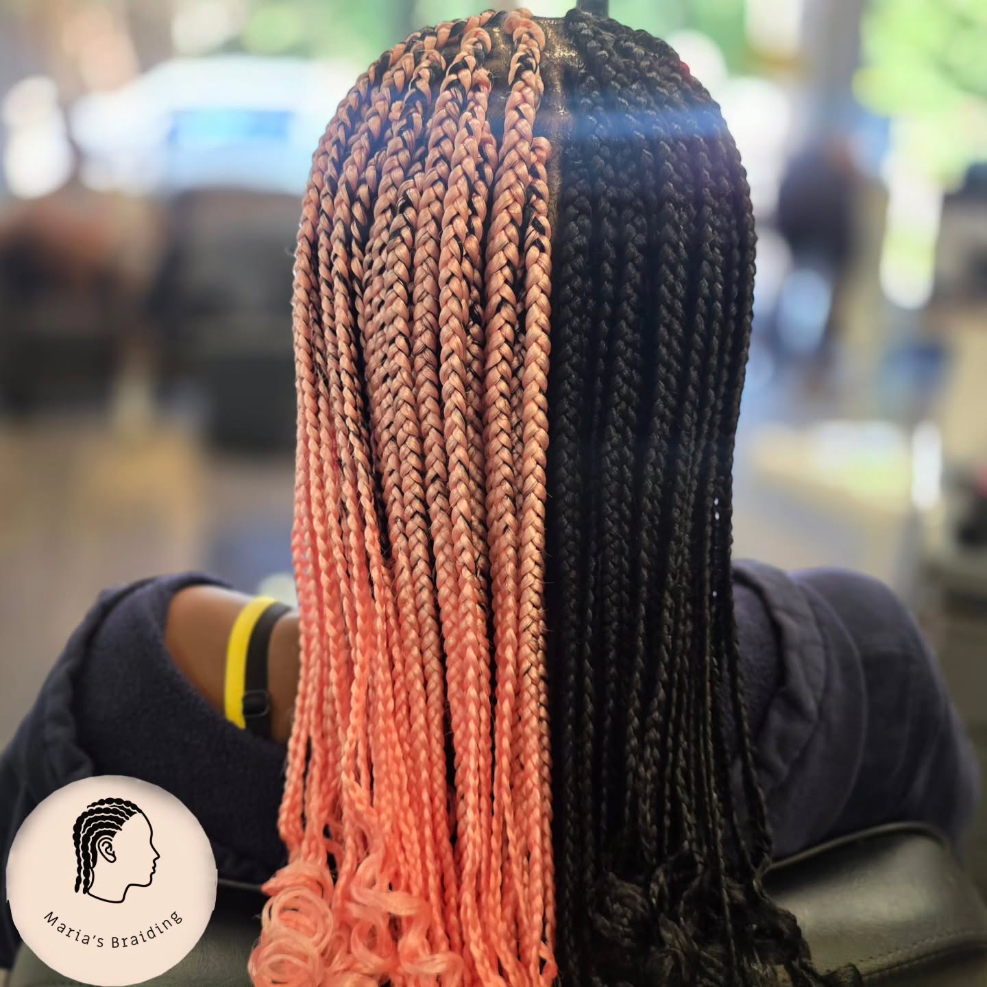 Did someone say half and half?
#braids #hair #styles