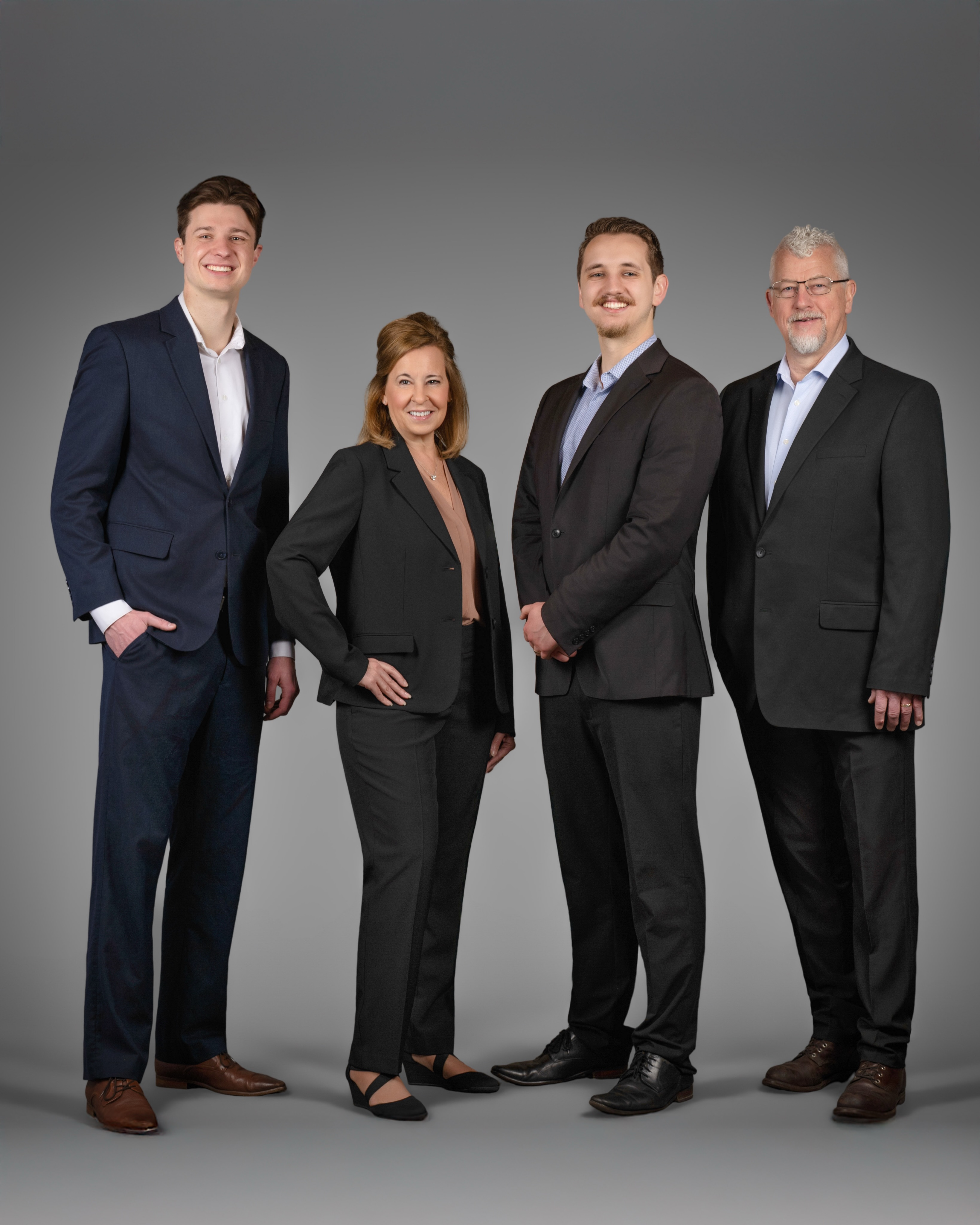 I don’t think I’ve ever laughed this much with a team of financial consultants.
Meet @thecornerstonefinancialgroup, a Crystal Lake firm that has spent three decades helping families build generational wealth.
Here are a few from the library of images we created together: polished individual headshots and some cohesive group portraits.
We started in my studio, then headed out into downtown Crystal Lake. And that’s where their personality took over.
I mentioned that one of the alleys downtown would make a great band cover photo. It reminded me of a shot a fellow photographer once made. No sooner had I said it than the sunglasses came out and the whole team piled into the alley. Take a look at that one. It still makes me laugh!
Spending the day with Mark, Caleb, Ian, and Sue is a day I’ll always remember. When I visited their office, the walls were covered with photos of family and friends, and that says everything about them. Friendly, warm, genuinely fun.
It was my absolute pleasure to create images for their website and advertising.
This is what a team branding session can be: professional images and a genuinely fun experience.
If your team is ready for images like these, I have a few June dates open.
Let’s chat.