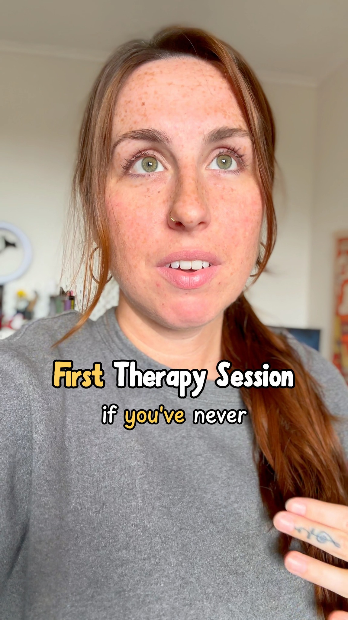 🙁 Starting therapy can be SOO scary...🙁
"What if I'm judged?"
"What if therapy makes things worse?"
"What if we have to talk about something I'm not ready to"
This space is yours to feel safe in. I simply meet you with compassion.
Some people come to me and move slow...so we chat about life over a brew.
Some quickly feel safe enough to share their stories.
No two clients move at the same pace, but one thing they have in common is CONTROL over their space with me. ❤️🩹