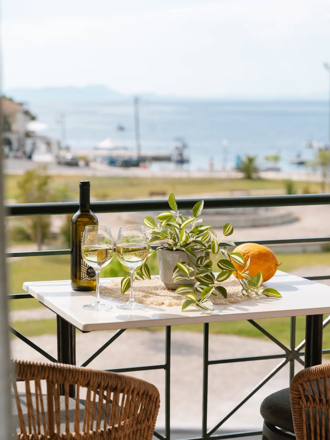~A glass of wine,
endless blue,
and the perfect place to unwind.
📍 Fissas Rooms