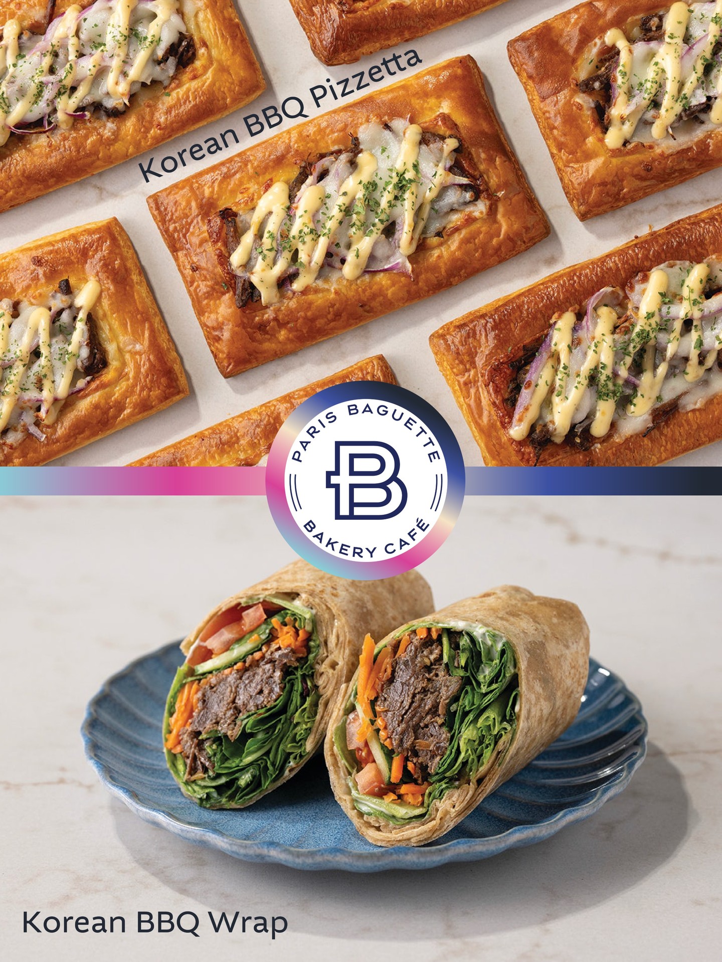 Korean BBQ fans, this one's for you. 🔥
At @parisbaguette_usa, enjoy bold Korean BBQ flavors in four delicious ways from a flaky Pizzetta and melty Grilled Cheese to a fresh Wrap and hearty Salad. Each item is packed with tender shredded beef and signature Korean BBQ sauce for the perfect savory bite.
📍 Paris Baguette Westheimer | 12230 Westheimer Rd, Houston, TX 77077