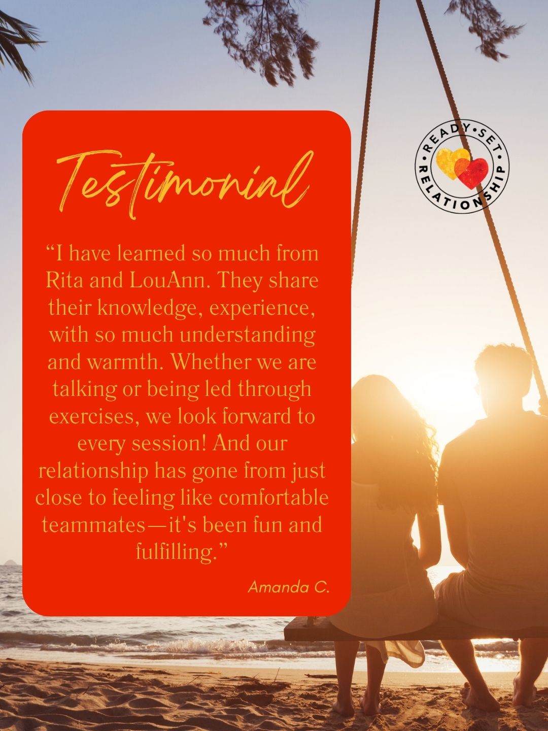 Real couples. Real growth. Real connection.
There’s nothing more powerful than hearing how relationships can transform with the right support. 💛
#ClientLove #RelationshipGrowth #Testimonial