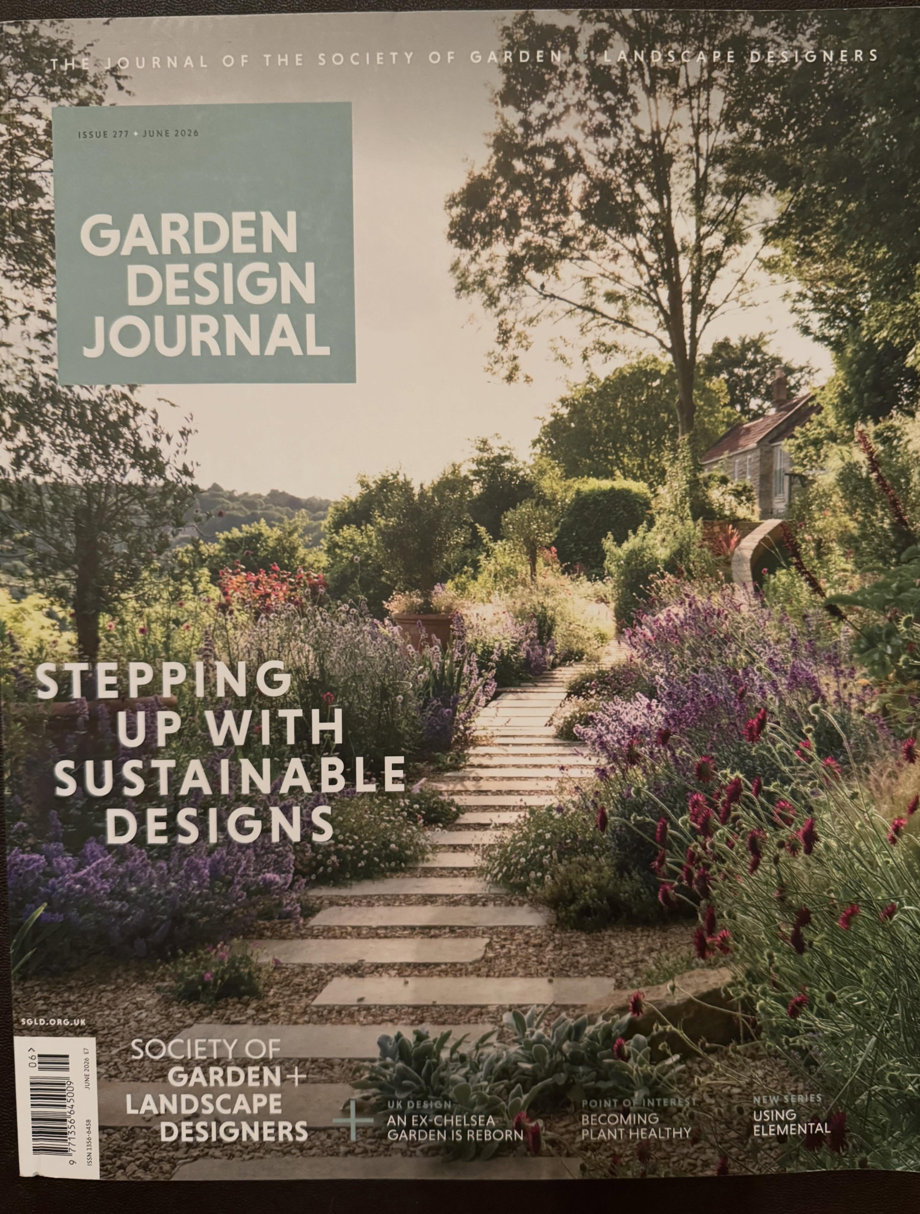 So excited that we made it onto the front cover of the SGLD June magazine cover with our terraced garden in Freshford. It’s been quite a month with Chelsea and so many lovely gardens open. This is a post of 2 halves with the lovely magazine feature and then the SGLD stand at Chelsea. Spent a great day on the @the_sgld stand designed by @eliza.gray.gardens & @bocookstudios chatting to the public about what we do. Biodiversity was at the heart of this design and it drew lots of interest, particularly the bug hotel bench. #fiboylegardendesign #sgldesigns #terracedgardens #chelseaflowershow