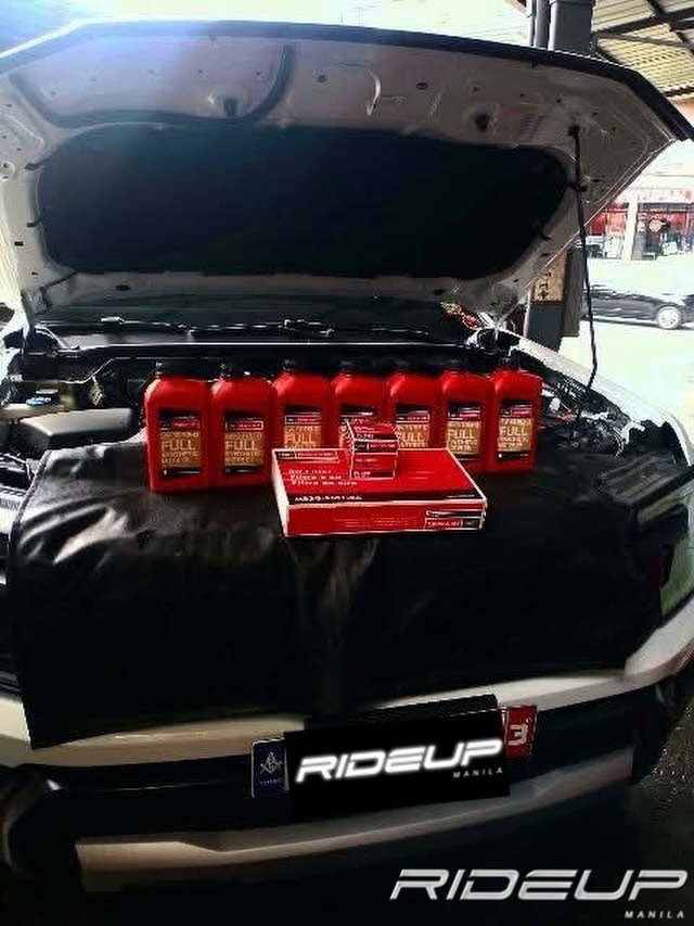 Ford Raptor
🔧 RIDEUP Royal Purple🇺🇸 PMS Light
☑️ 5W-30 Royal Purple🇺🇸 High Performance Street Motor oil
☑️ FoMoCo oil filter
☑️ FoMoCo air filter
☑️ Aircon/ cabin filter cleaning
☑️ Brake cleaning
☑️ Brake fluid check
☑️ Battery health check
☑️ Tire tread check
☑️ 25-point preventive maintenance and safety inspection
☑️ Free premium carwash
☑️ Free zerobac
RIDEUP MANILA
108 President's Avenue BF Homes, Paranaque
09178880947
0276161888
www.rideupmanila.ph
Waze: RIDEUP MANILA BF Paranaque
Operating hours: 6AM to 9PM - Mondays to Sundays
#FordRaptor #RUM #RideUpManila #rideuproyalpurplepmslight #gettingahead