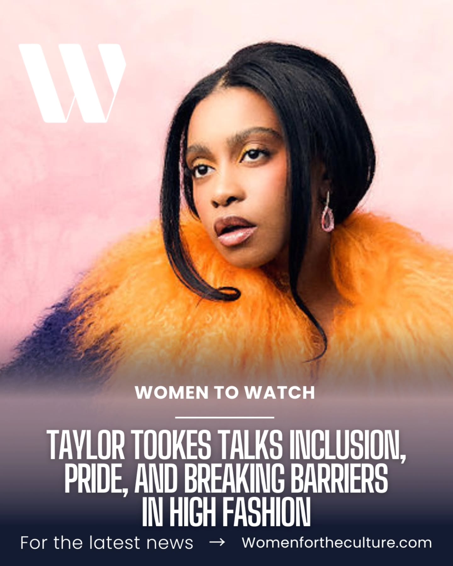 Fashion has long told people who belongs.
Taylor Tookes decided not to listen.
At 5'1", the model and trailblazer is challenging industry standards, advocating for authentic inclusion, and proving that what makes you different may be your greatest strength.
For Pride Month, Women for the Culture sat down with Taylor for a candid conversation on representation, visibility, confidence, and creating opportunities where none previously existed.
"Visibility matters because you never know who might see themselves in your story."
Read the full interview now at WomenForTheCulture.com!
#TaylorTookes #fashiongirl #Representation #PrideMonth #Inclusion
