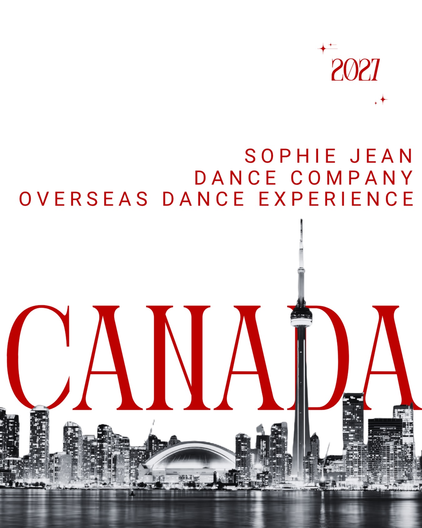 Third overseas trip for SJDC 🇨🇦
Information book and expression of interest forms have been emailed out! Dancers over the age of 14 can apply to join the 2027 Canada Dance Trip ❤️
For dancers who are currently not at SJDC feel free to email through to get an information pack!