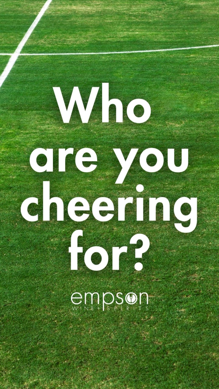 Who are you cheering for?
Empson Wine + Spirits brings wines and spirits to Canada from around the world, so you can have a delicious bottle on your table no matter who you are cheering for.
