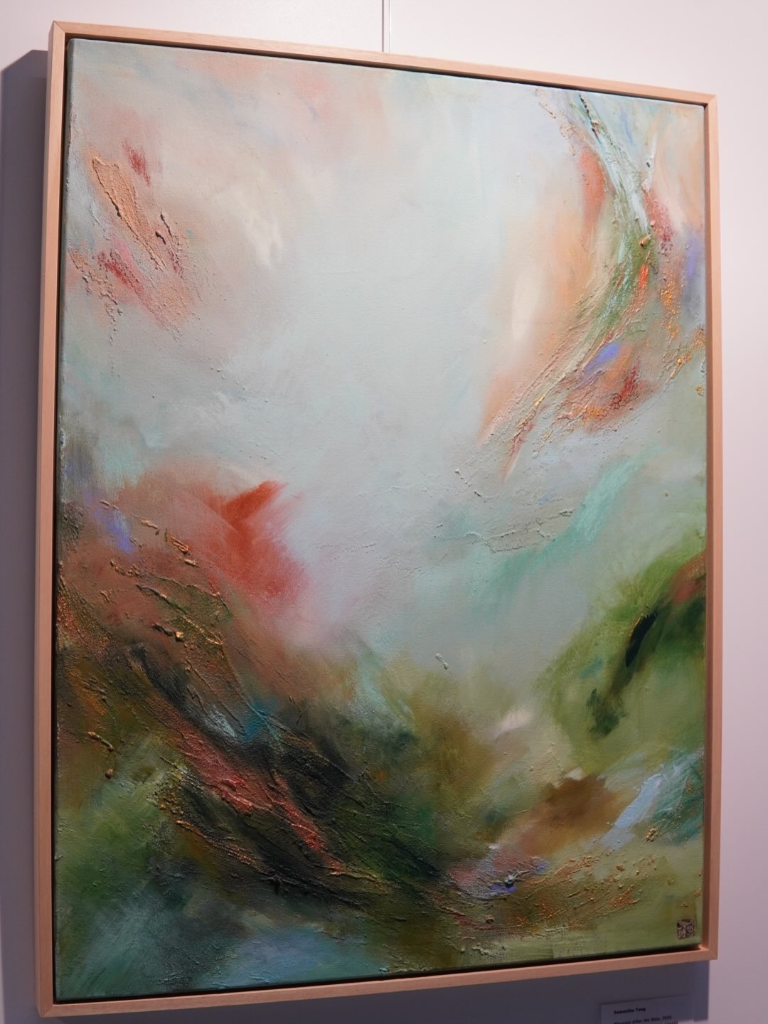 One of my fav piece from the IN BLOOM collection.
The movement, textures and colors ☺️ahhh I can almost smell the fresh morning dew.
what does it make you feel?
Blossom After the Rain 60x80cm
Framed and ready to hang
Dm me to view it in person in Utrecht LR.
#abstractart #independentartists #interiordecor #artcollector