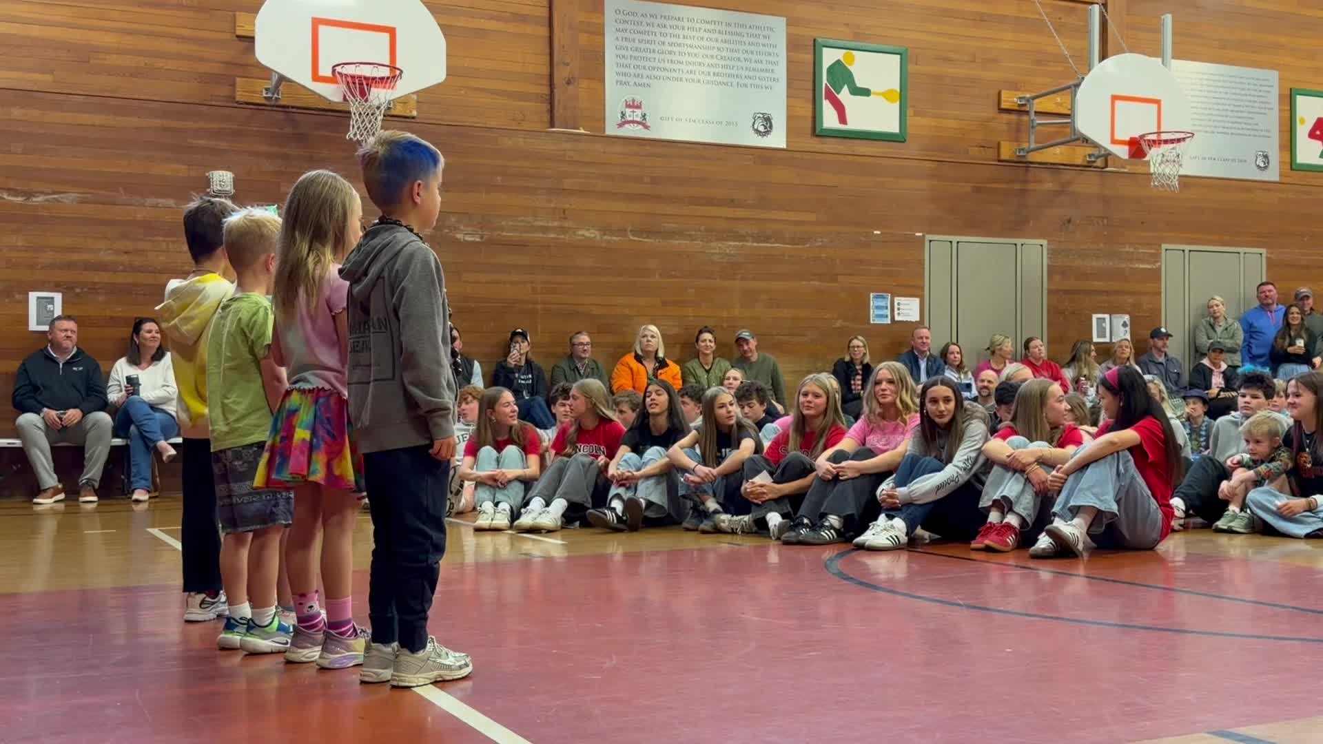 One of the sweetest traditions of the year โค๏ธ
On their final day at STM, our 8th graders were serenaded by our kindergarteners with a special farewell song: โGod Be With You Till We Meet Again.โ
As our youngest students sang to our soon-to-be graduates, it was a beautiful reminder of the journey our 8th graders have taken and the lasting bonds that make our STM community so special. We wish them all the best as they begin their next chapter!
#stthomasmorecatholicschool #STMBulldogs #catholicschoolportland #kindergarten #STMFamily #SchoolCommunity #CountdownToGraduation #STMClassOf2026 #graduation #8thgrade #k8 #buddies