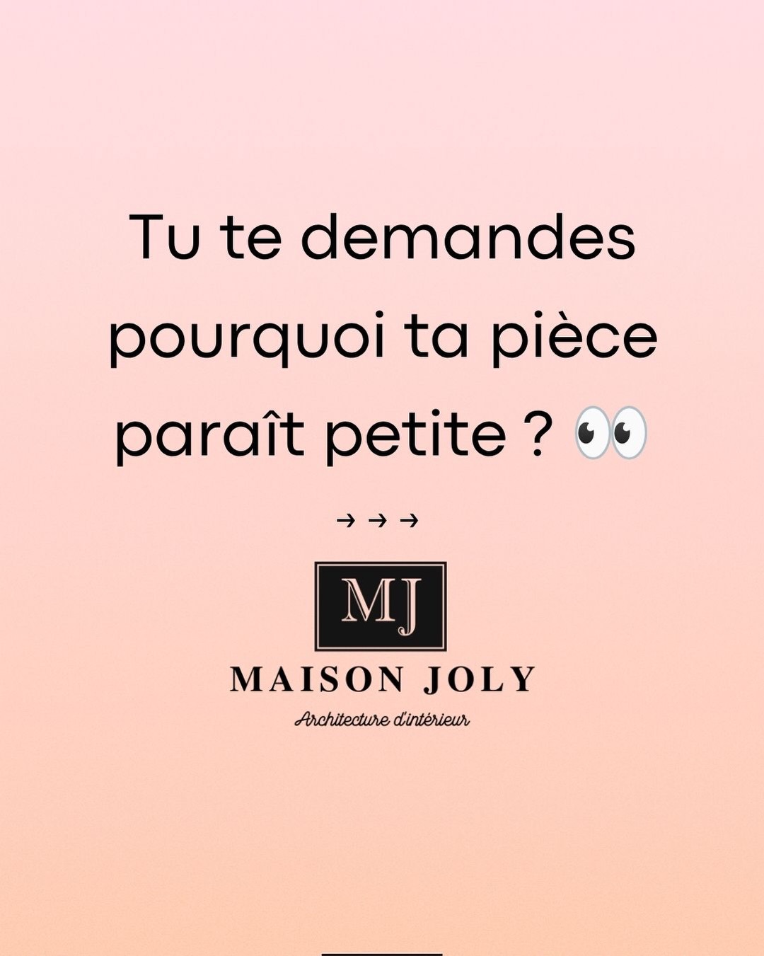 On pense souvent qu’une pièce paraît petite à cause de sa surface.
En réalité, c’est souvent l’aménagement qui crée cette sensation.
Voici 3 erreurs que je retrouve régulièrement lors de mes visites :
❌ Des meubles trop imposants
❌ Trop de mobilier
❌ Un éclairage mal pensé
Quelques ajustements suffisent parfois à transformer complètement la perception de l’espace.
Laquelle de ces erreurs vous voyez le plus souvent ?
────────────
📍 Maison Joly
Architecture d’intérieur & maîtrise d’œuvre
📩 Projet de rénovation ?
Contactez-moi en message privé ou via www.maisonjoly.fr
#ArchitectureInterieure
#DecorationInterieure
#RenovationMaison
#RenovationAppartement
#gaindespace