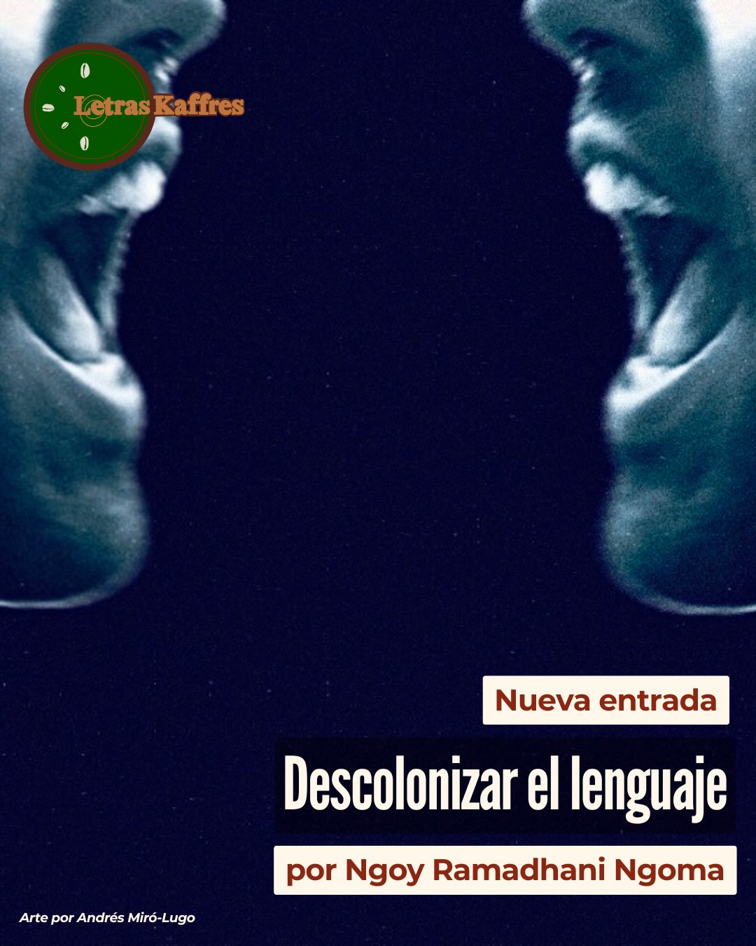 ✍🏾📜”Podemos reescribir los refranes, torcer los dichos, girar los ecos…”
#JuevesdeLetrasKaffres para leer la pieza poética “Descolonizar el lenguaje” por el escritor Ngoy Ramadhani Ngoma @ramadhani_ngoy .
En la sección de #Afropicks, compartimos la reseña de la editora Yamary Sánchez Manso @yamarysnchez sobre la novela “Fiebre de carnaval” por Yuliana Ortiz Ruano @yuliana_ortiz_ruano . Sánchez Manso describió que “la prosa y la poesía” de la obra de Ortiz Ruano “son un cantazo contra la pared”.
📲Para leer más, accede a letraskaffres.com | 🔗Enlace en bio