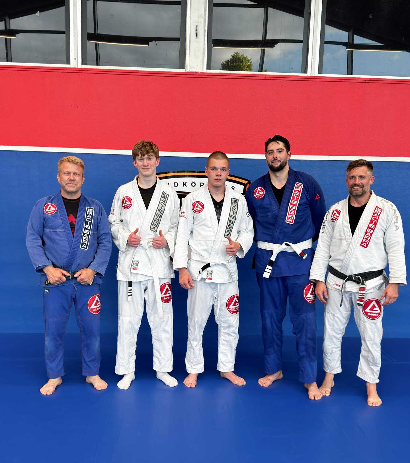 GRADERING BJJ! 🤩 idag har vi graderat Aksel, Marko och Viktor som har fått nya streck på sina bälten! Stort grattis! 👏👏👏